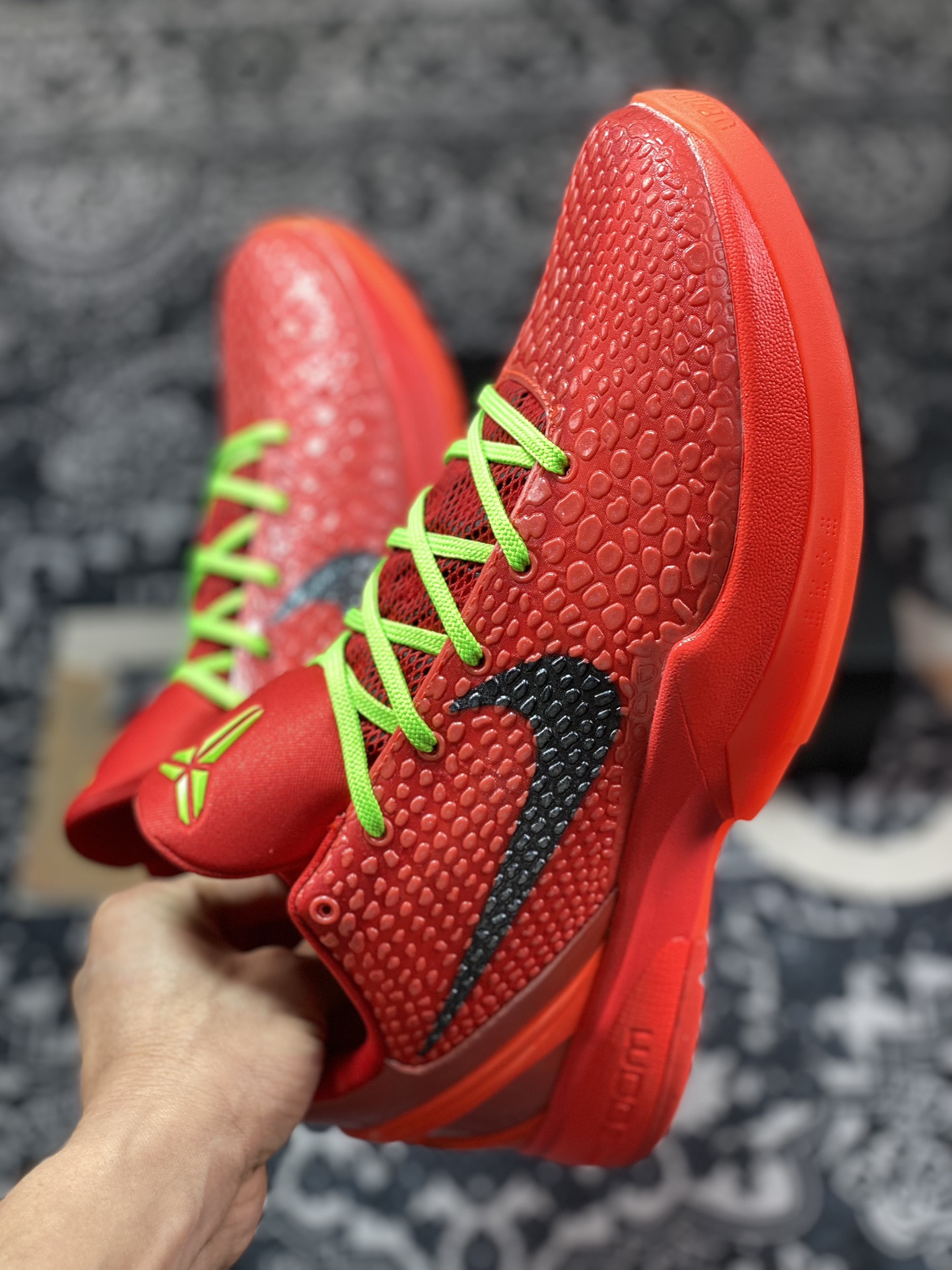 400 优选 原装级别 纯原海外版 Kobe 6 科比6 Reverse Grinch 反转青蜂侠 FV4921-600