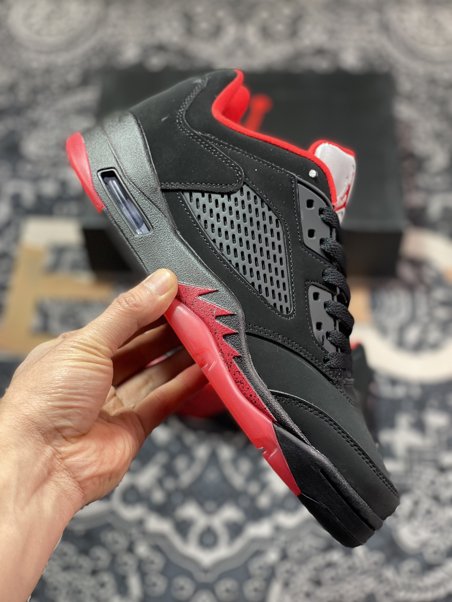 300 原装级别 Air Jordan5 Low“Alternate’90” 既现再了 AJ5  819171-001