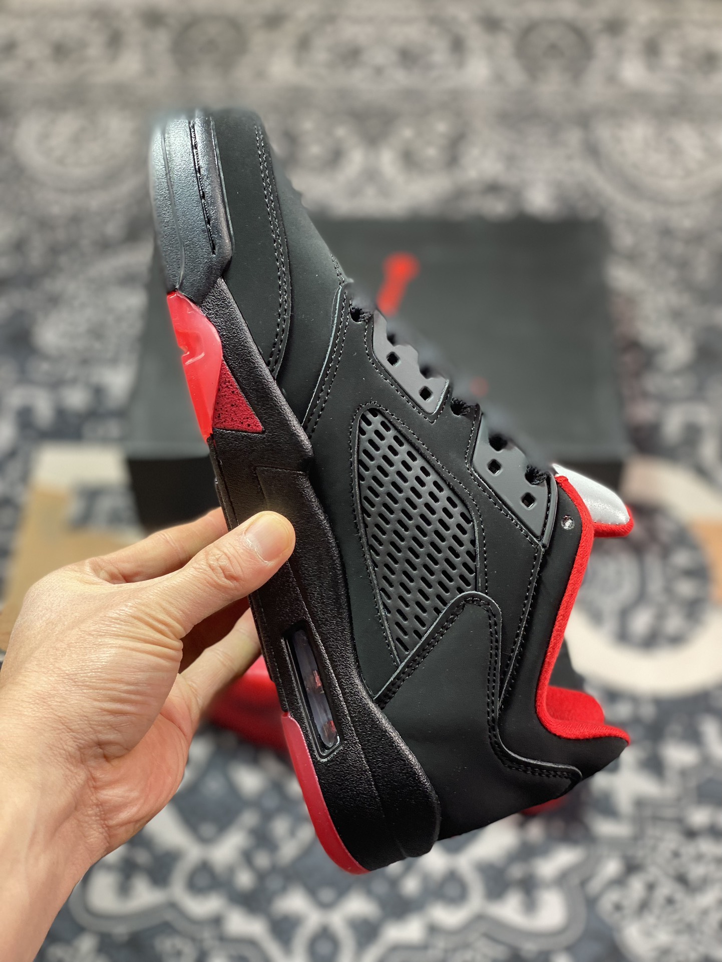 300 原装级别 Air Jordan5 Low“Alternate’90” 既现再了 AJ5  819171-001