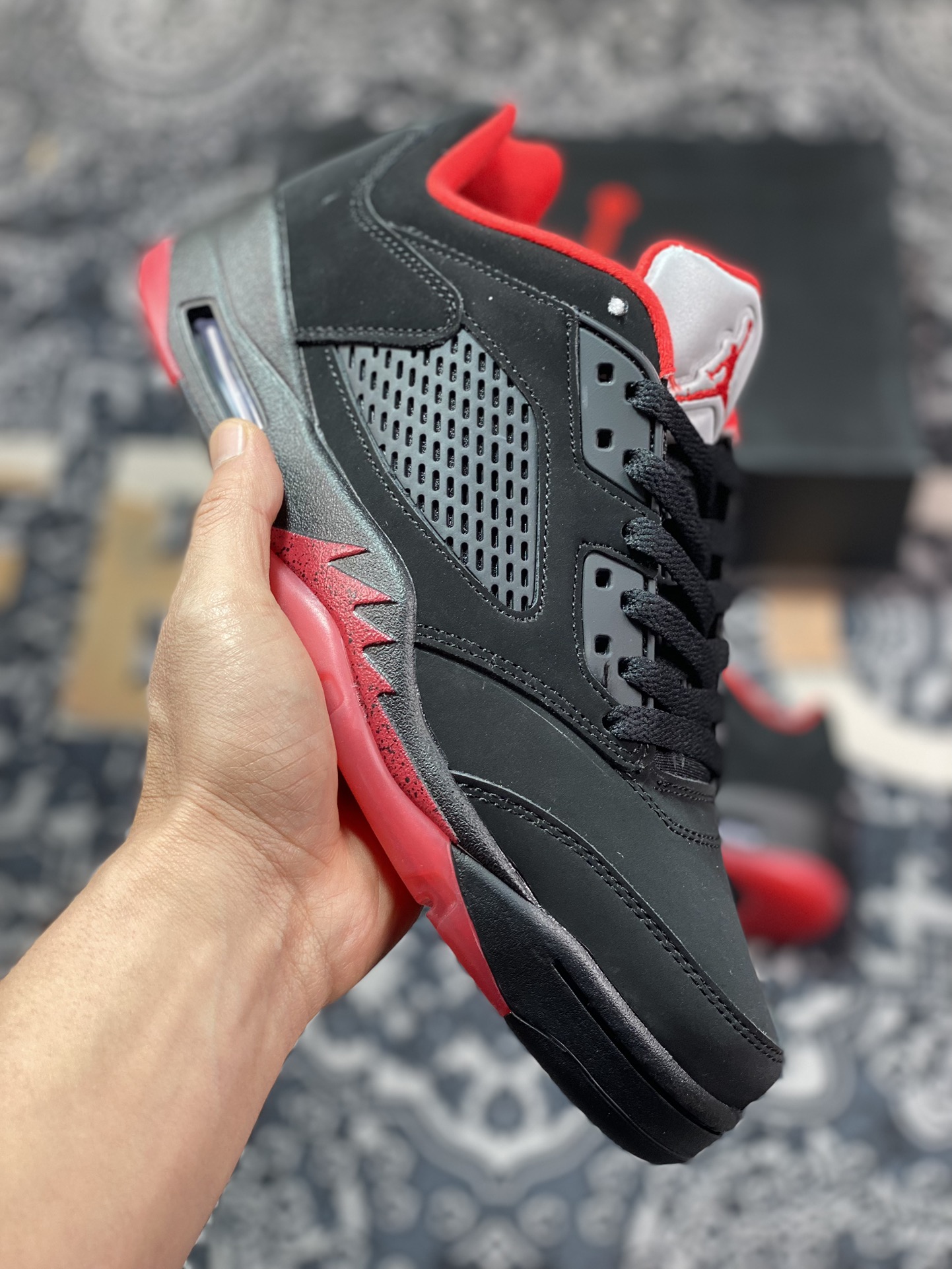 300 原装级别 Air Jordan5 Low“Alternate’90” 既现再了 AJ5  819171-001