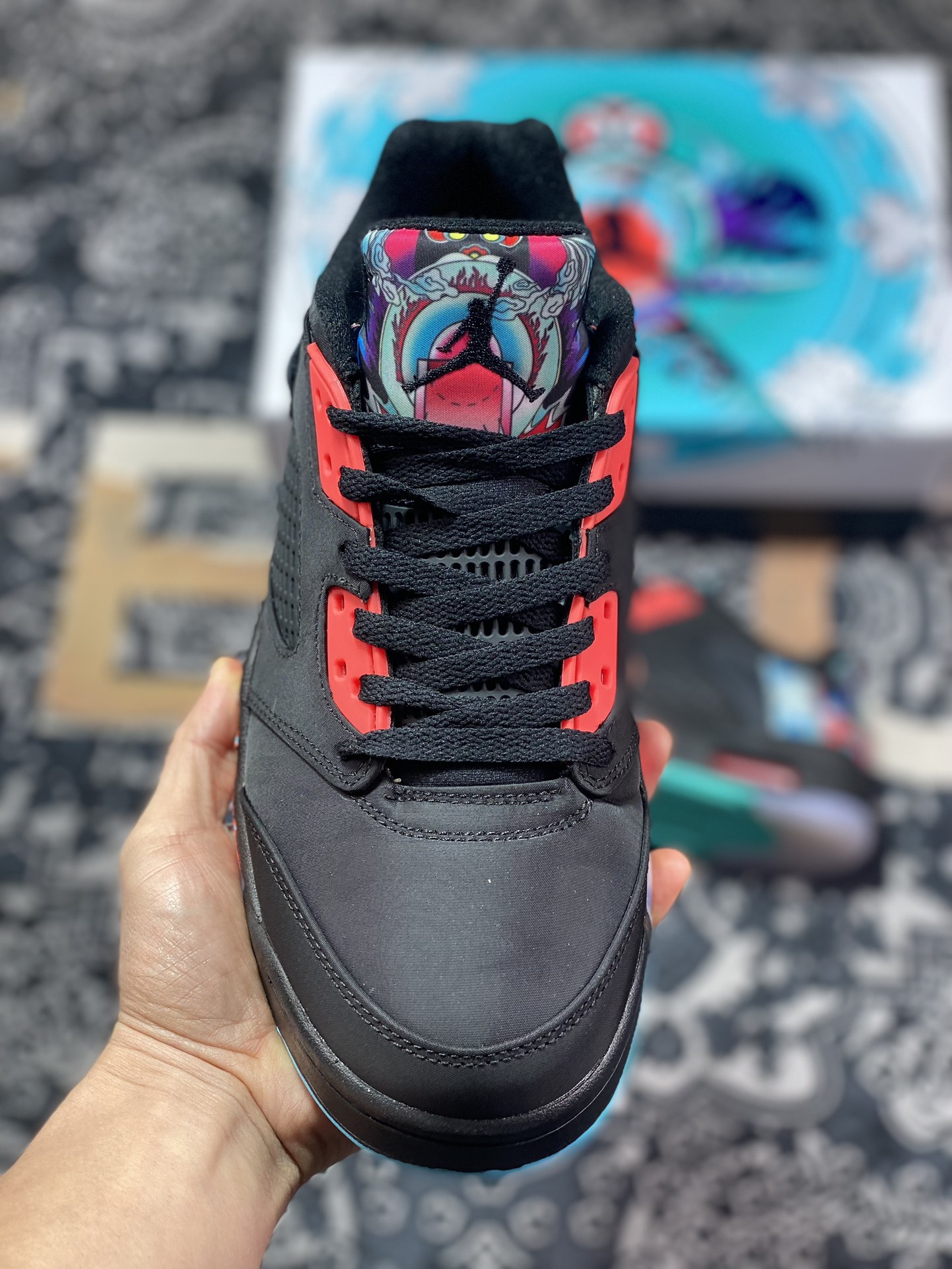 300 原装级别 Air Jordan 5 Low "Chinese New Year" AJ5 乔5中国新年主题 低帮篮球鞋 840475-060