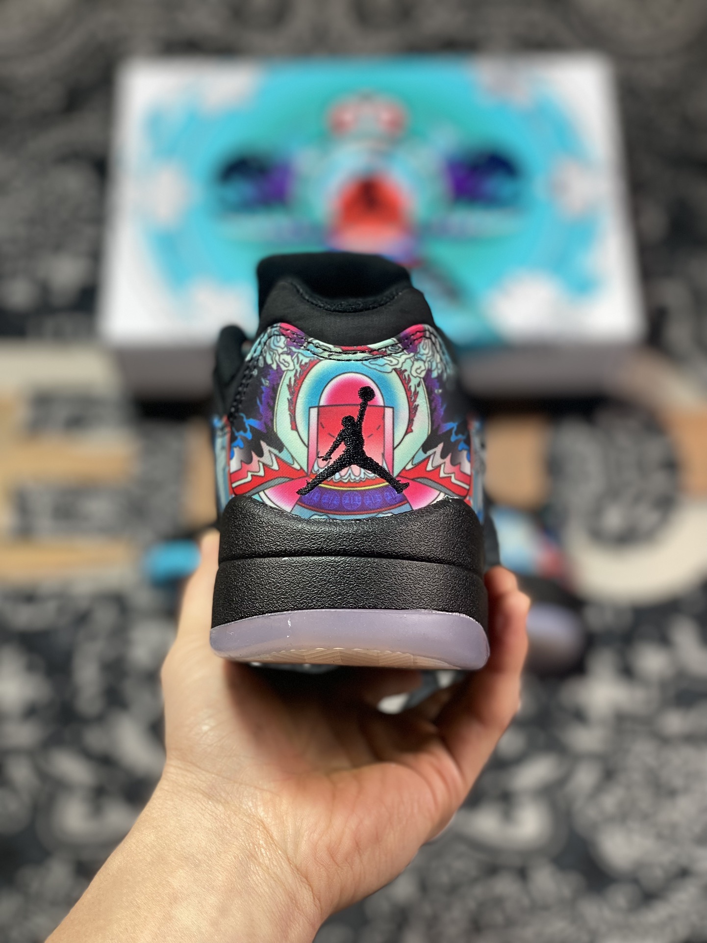 300 原装级别 Air Jordan 5 Low "Chinese New Year" AJ5 乔5中国新年主题 低帮篮球鞋 840475-060