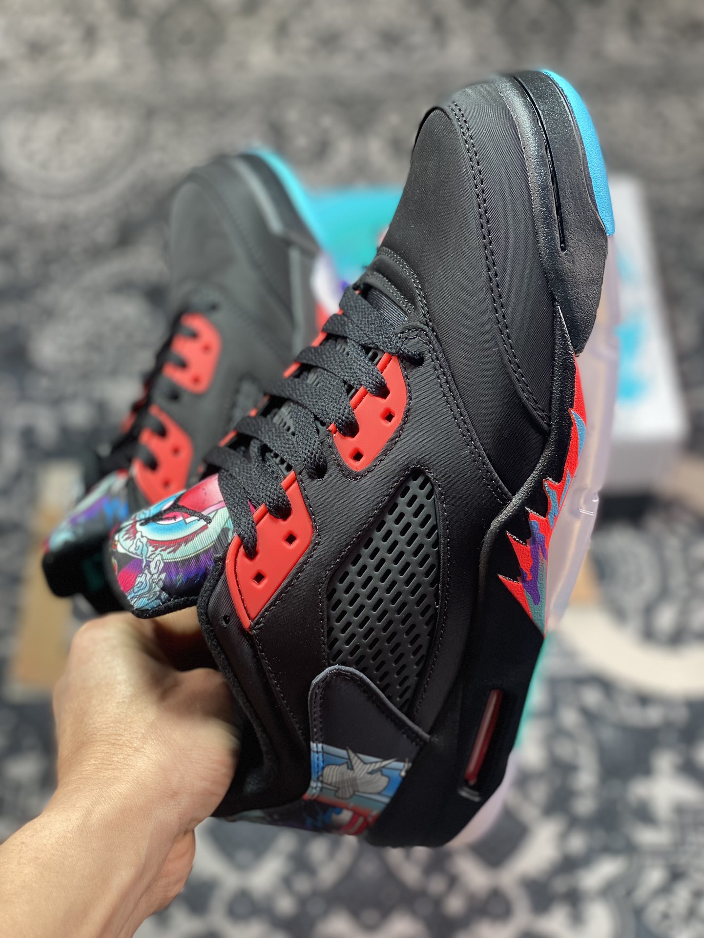 300 原装级别 Air Jordan 5 Low "Chinese New Year" AJ5 乔5中国新年主题 低帮篮球鞋 840475-060