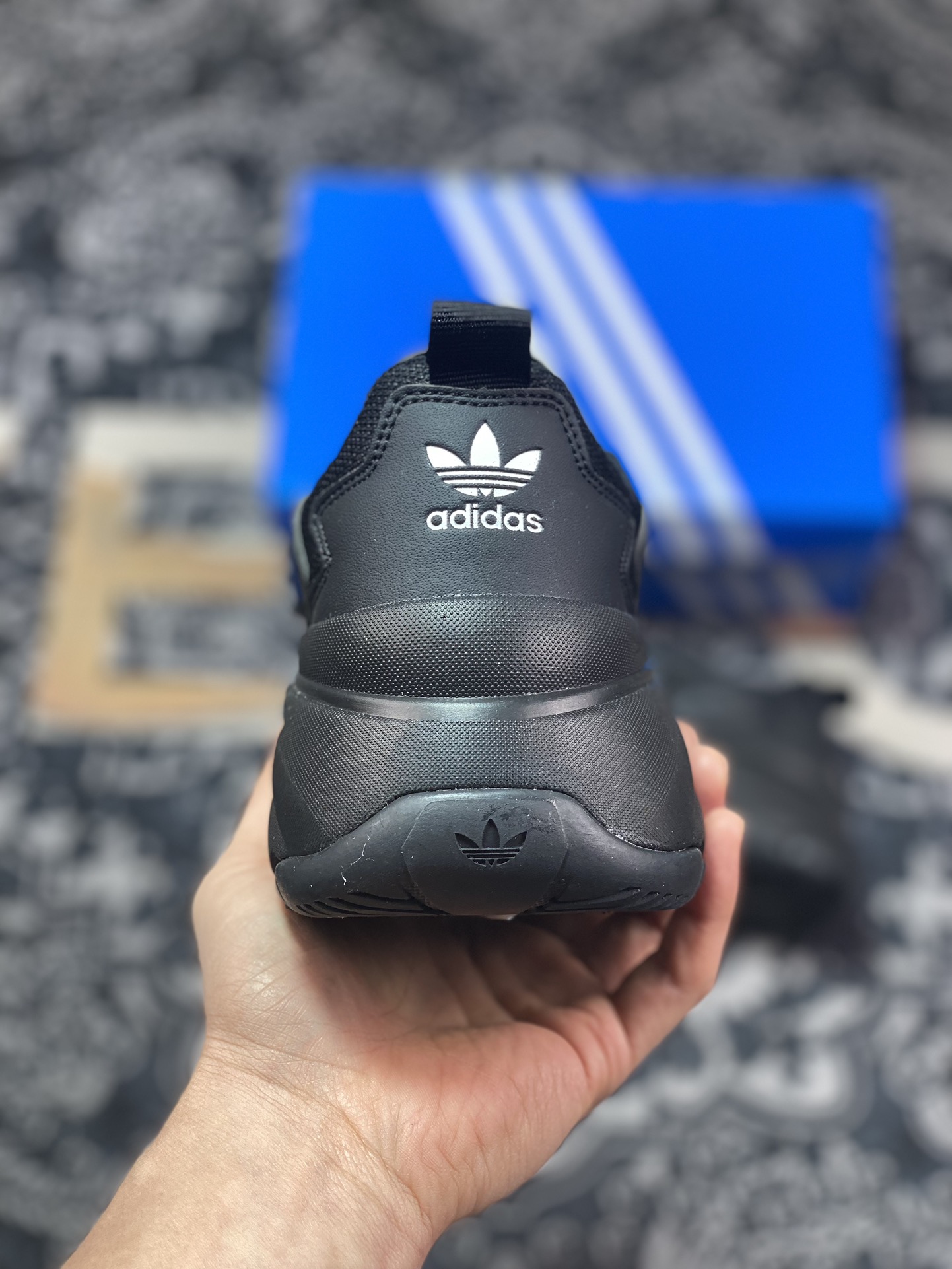 240  原装级别 Adidas Originals Ozgaia  厚底增高休闲老爹鞋 IG6045