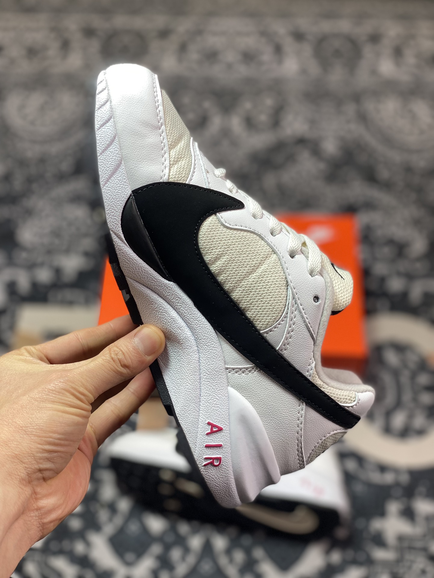 260 耐克Nike Air Grudge Leather”White/Black”咒怨运动鞋“白黑大钩”102026-011