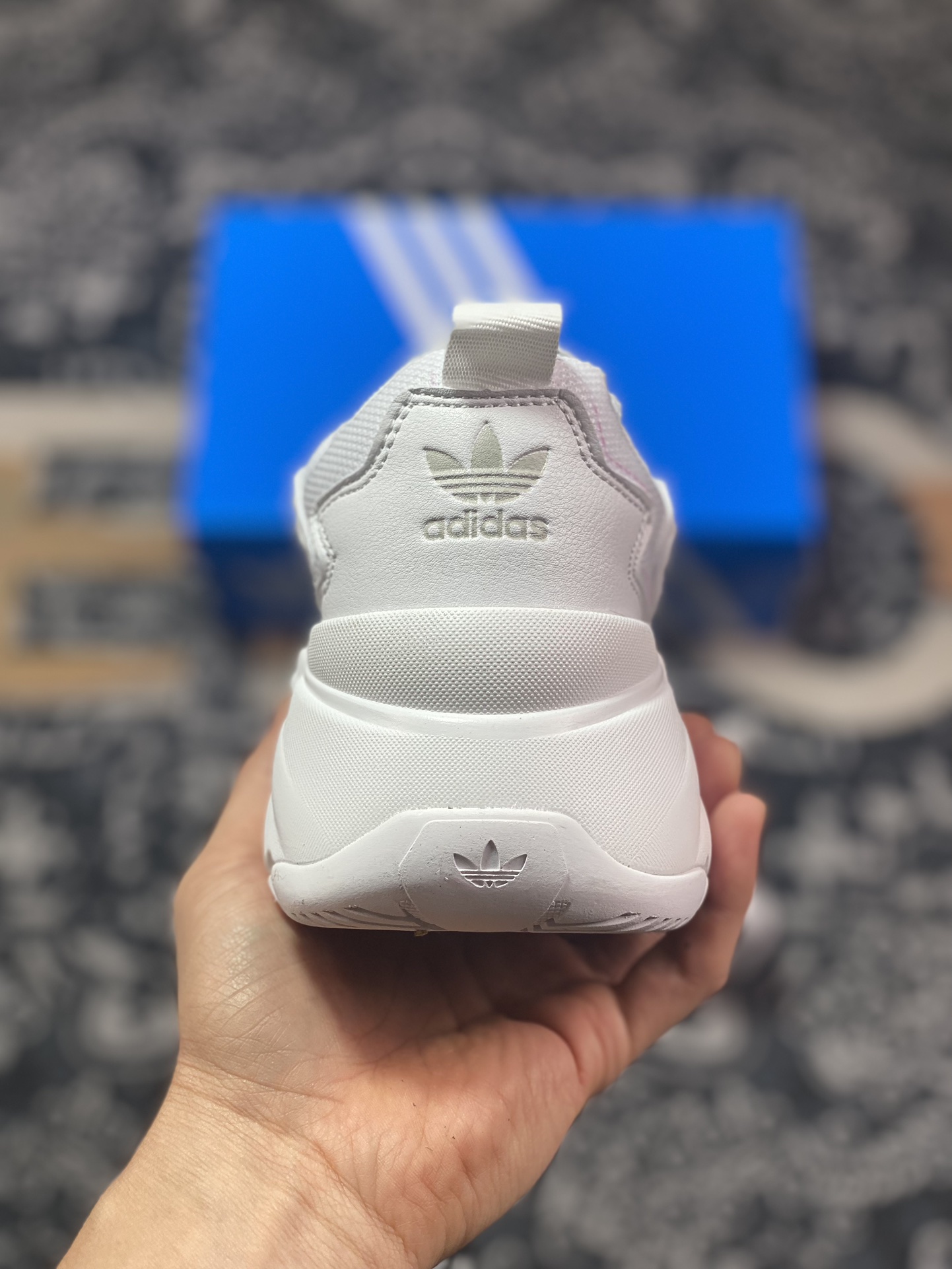 240  原装级别 Adidas Originals Ozgaia  厚底增高休闲老爹鞋 IG6047