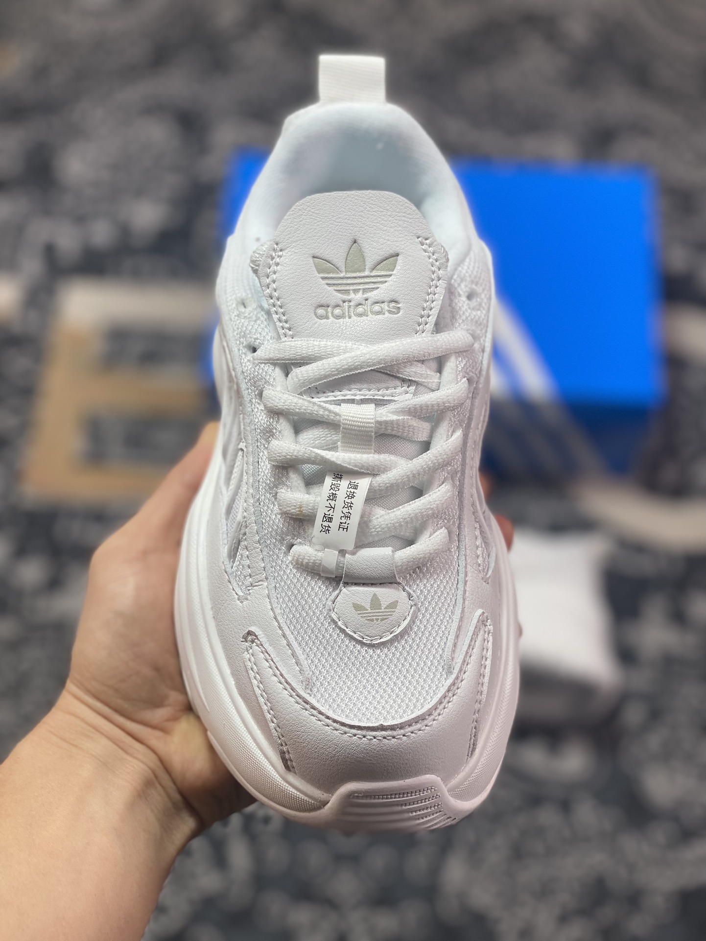 240  原装级别 Adidas Originals Ozgaia  厚底增高休闲老爹鞋 IG6047