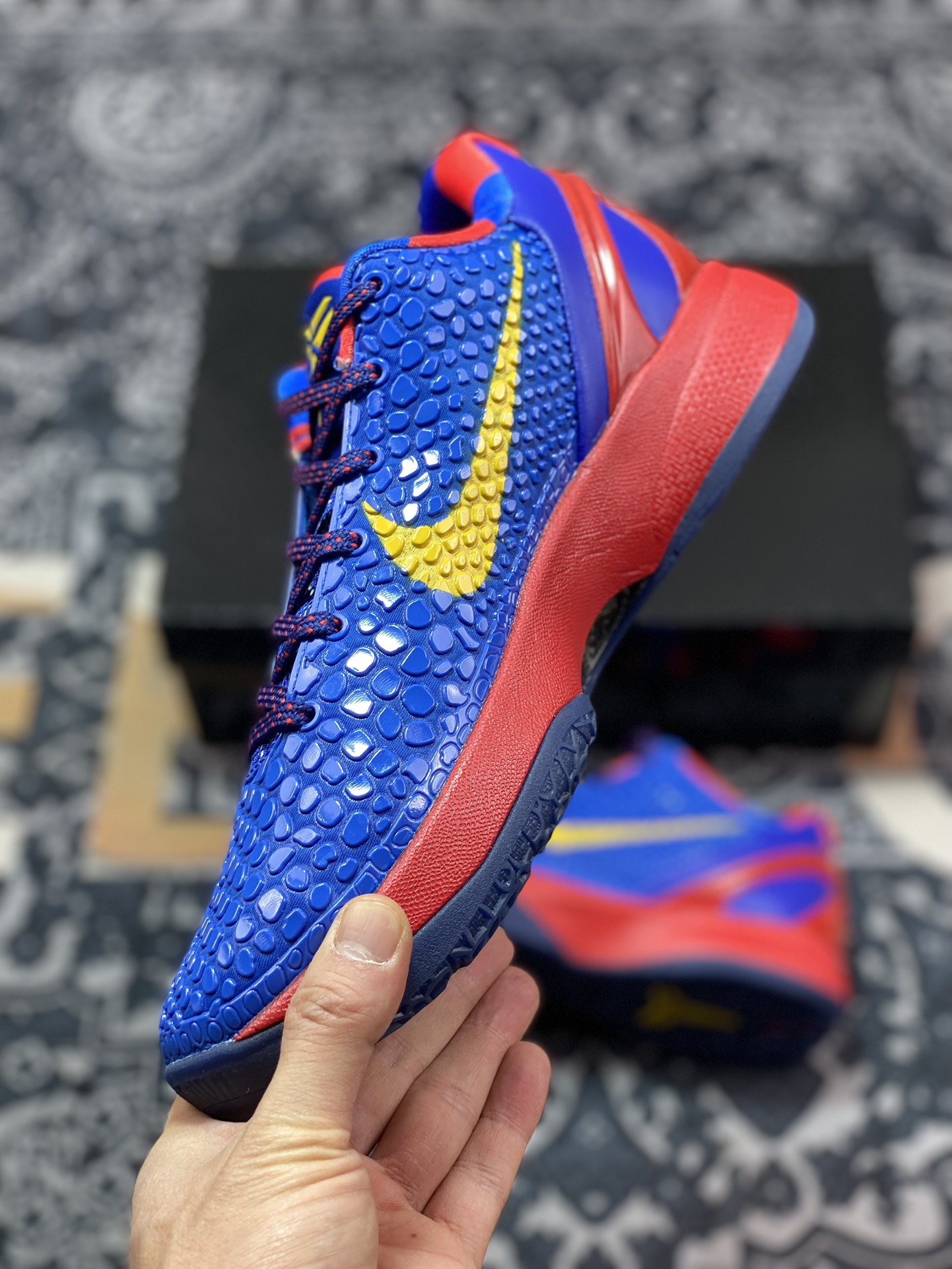 500 优选 原装级别 NK Zoom Kobe 6 科比六代实战篮球鞋 429659-402