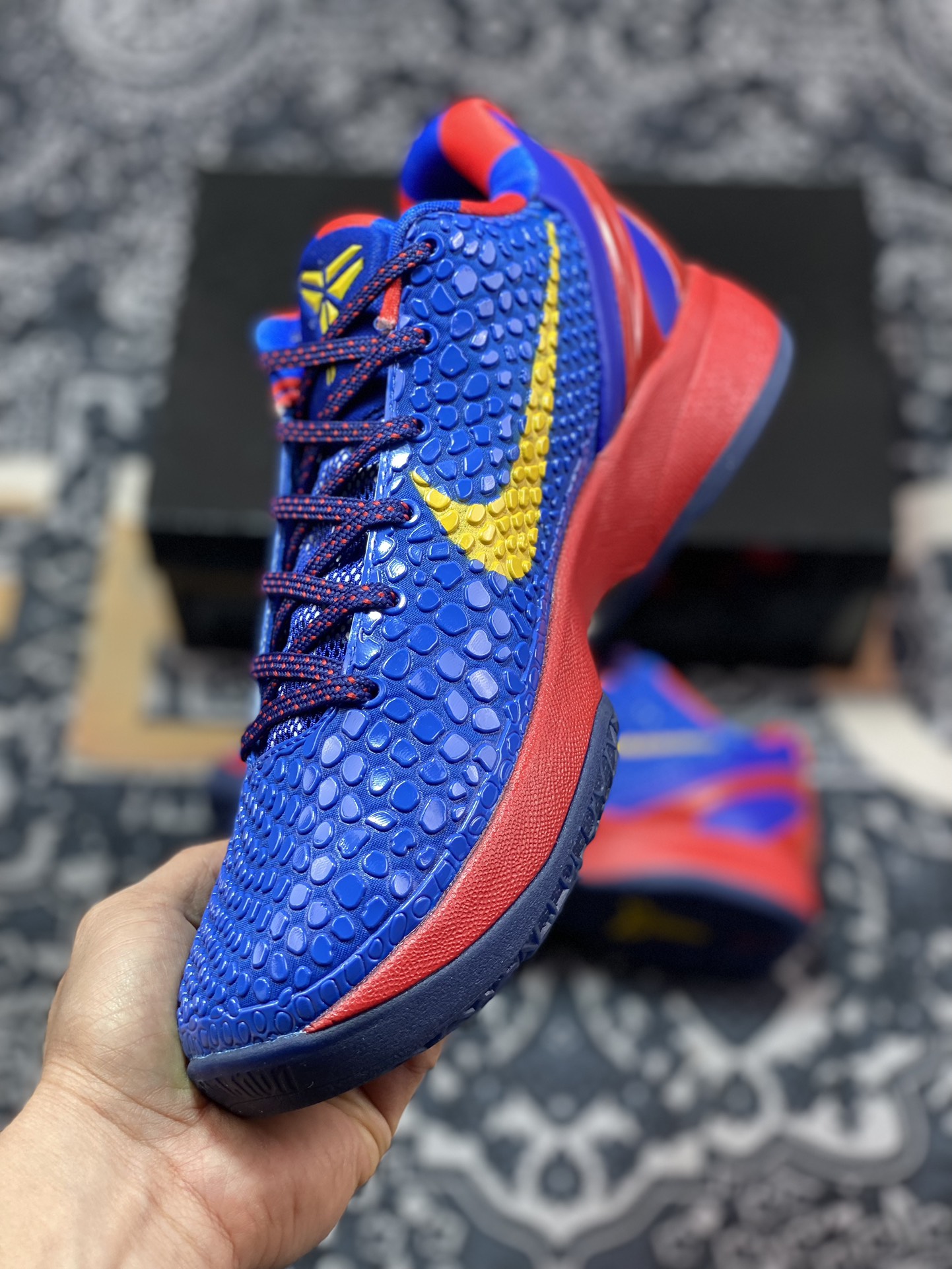 500 优选 原装级别 NK Zoom Kobe 6 科比六代实战篮球鞋 429659-402