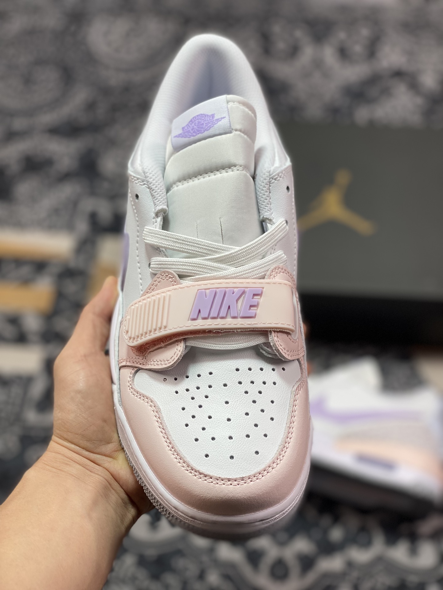 260 耐克Nike Air Jordan Legacy 312 Low GS"White Pink Purple"乔丹篮球鞋“白粉紫”HF0747-151