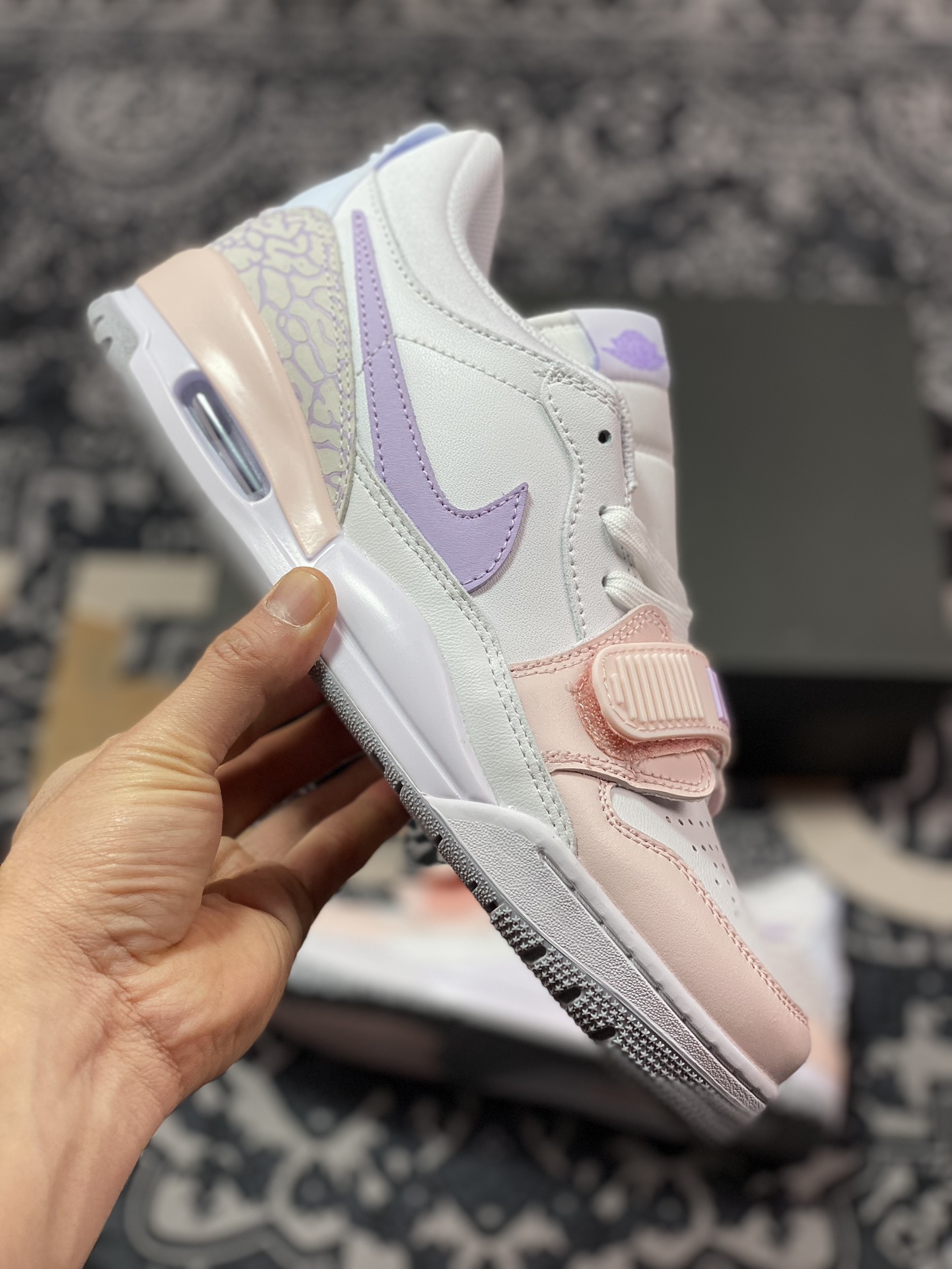 260 耐克Nike Air Jordan Legacy 312 Low GS"White Pink Purple"乔丹篮球鞋“白粉紫”HF0747-151