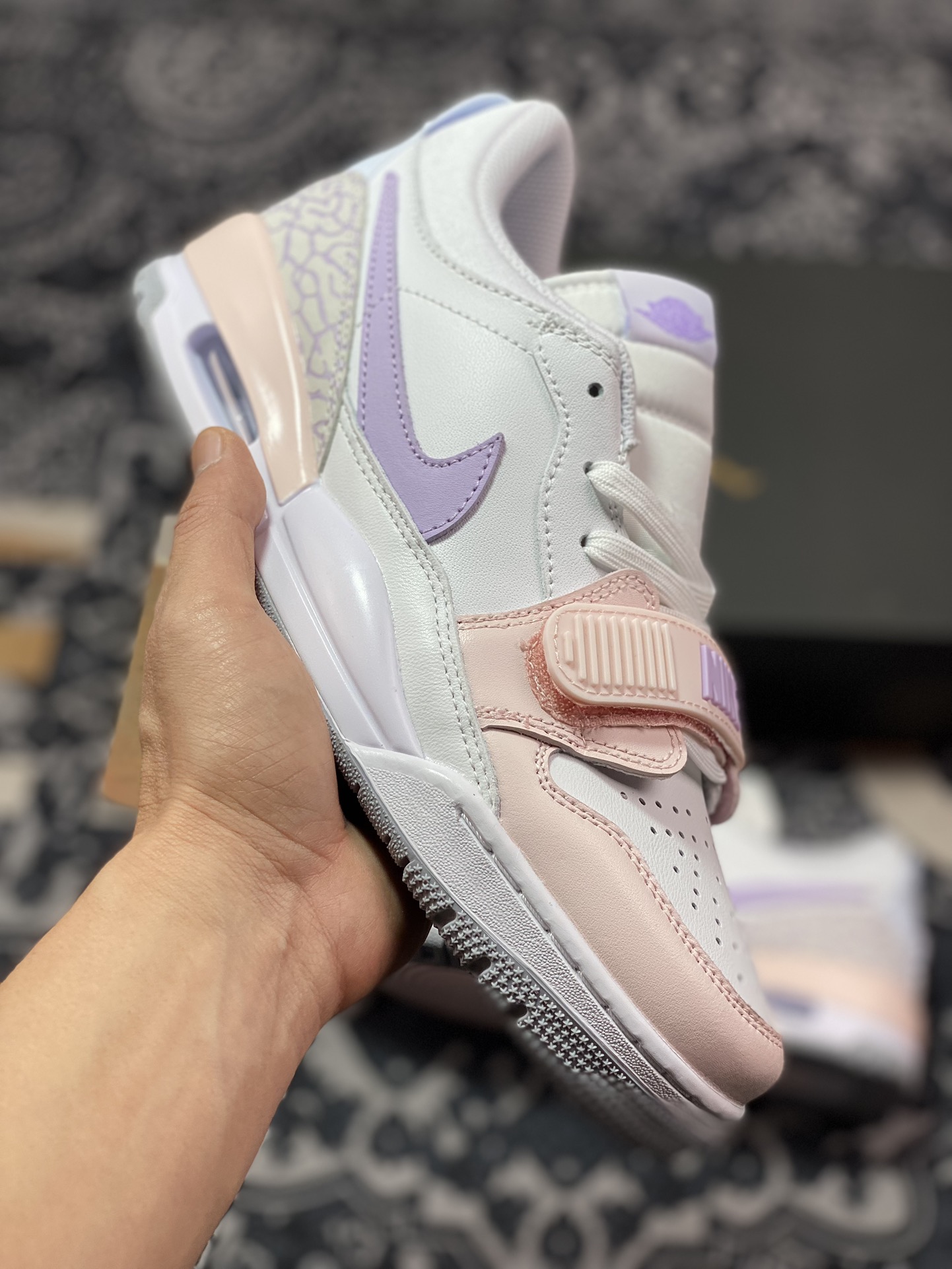 260 耐克Nike Air Jordan Legacy 312 Low GS”White Pink Purple”乔丹篮球鞋“白粉紫”HF0747-151