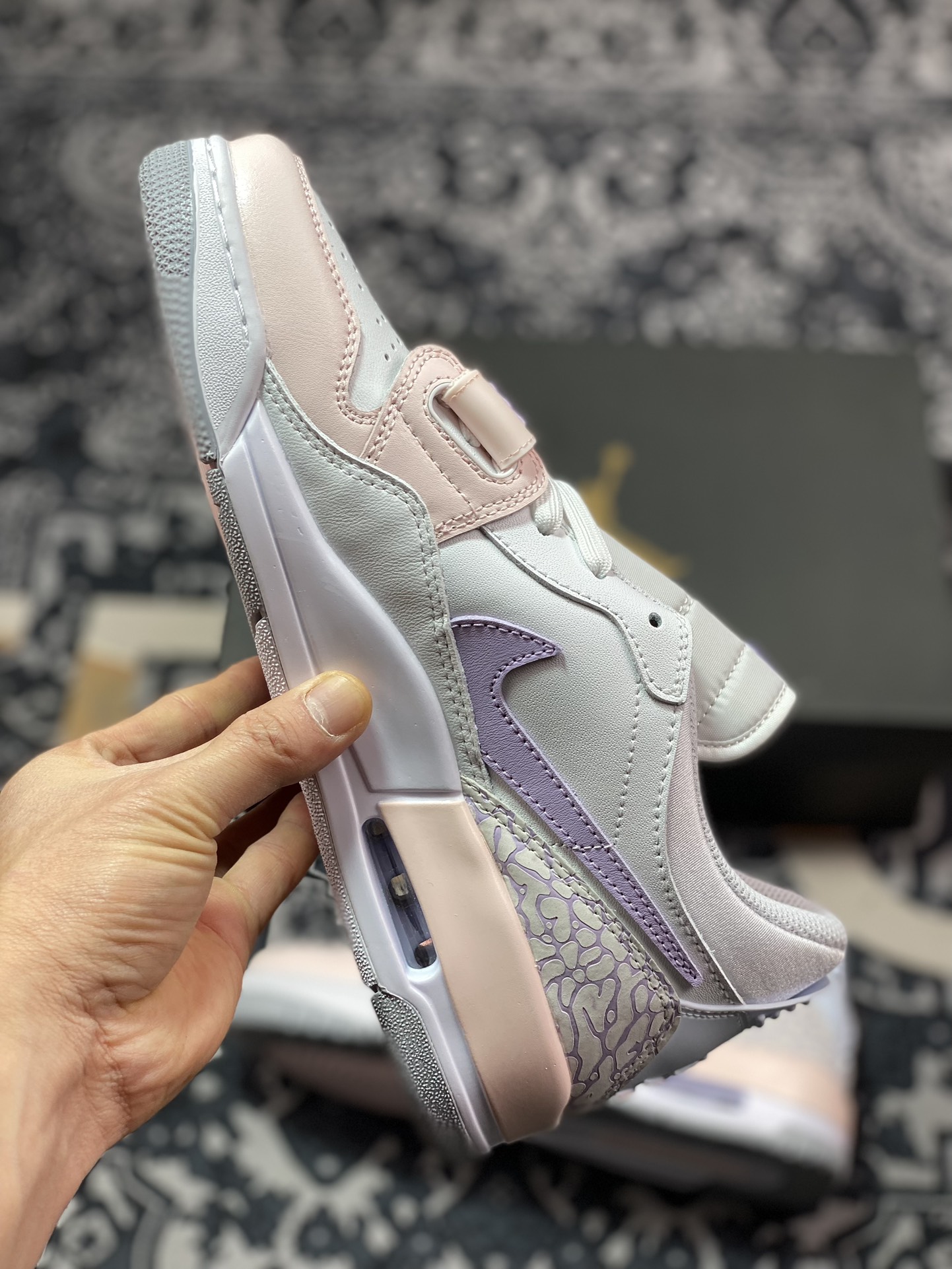 260 耐克Nike Air Jordan Legacy 312 Low GS"White Pink Purple"乔丹篮球鞋“白粉紫”HF0747-151