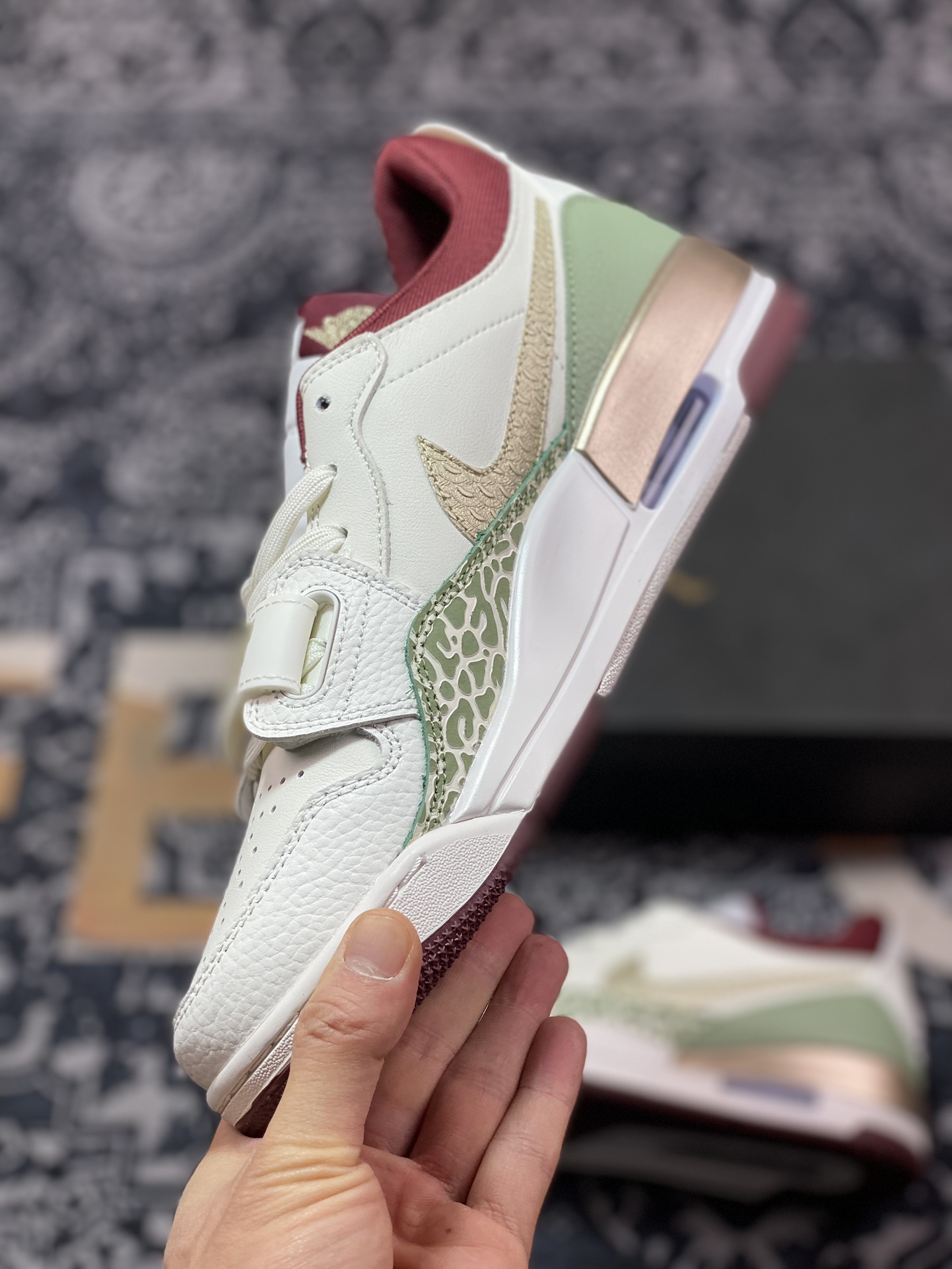 260 耐克Nike Air Jordan Legacy 312 Low"Year of the Dragon"乔丹篮球鞋“龙年白绿金酒红”FZ5047-120