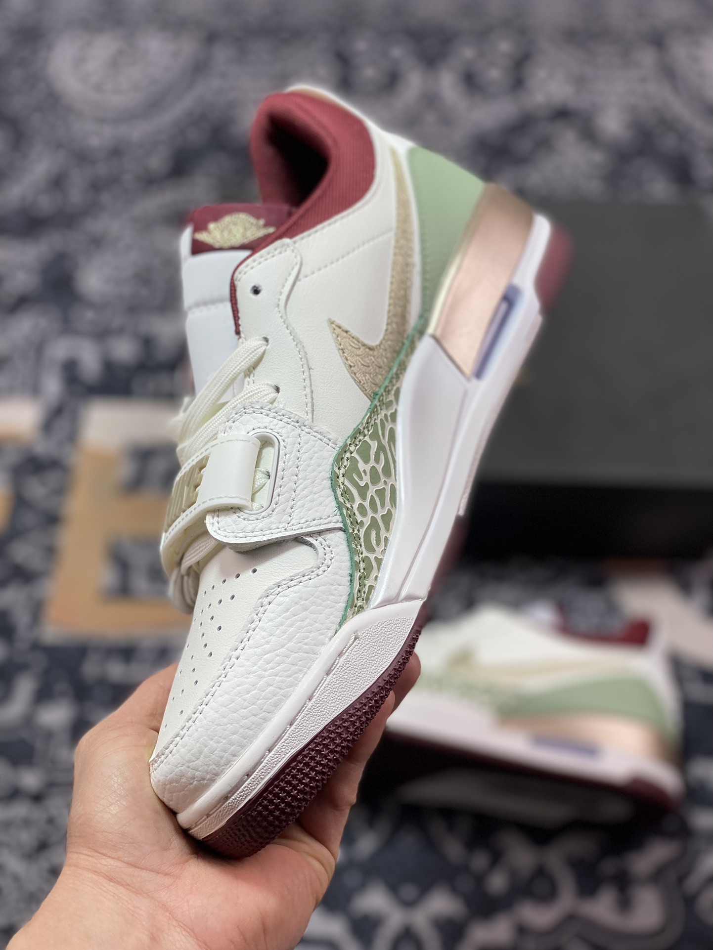 260 耐克Nike Air Jordan Legacy 312 Low"Year of the Dragon"乔丹篮球鞋“龙年白绿金酒红”FZ5047-120