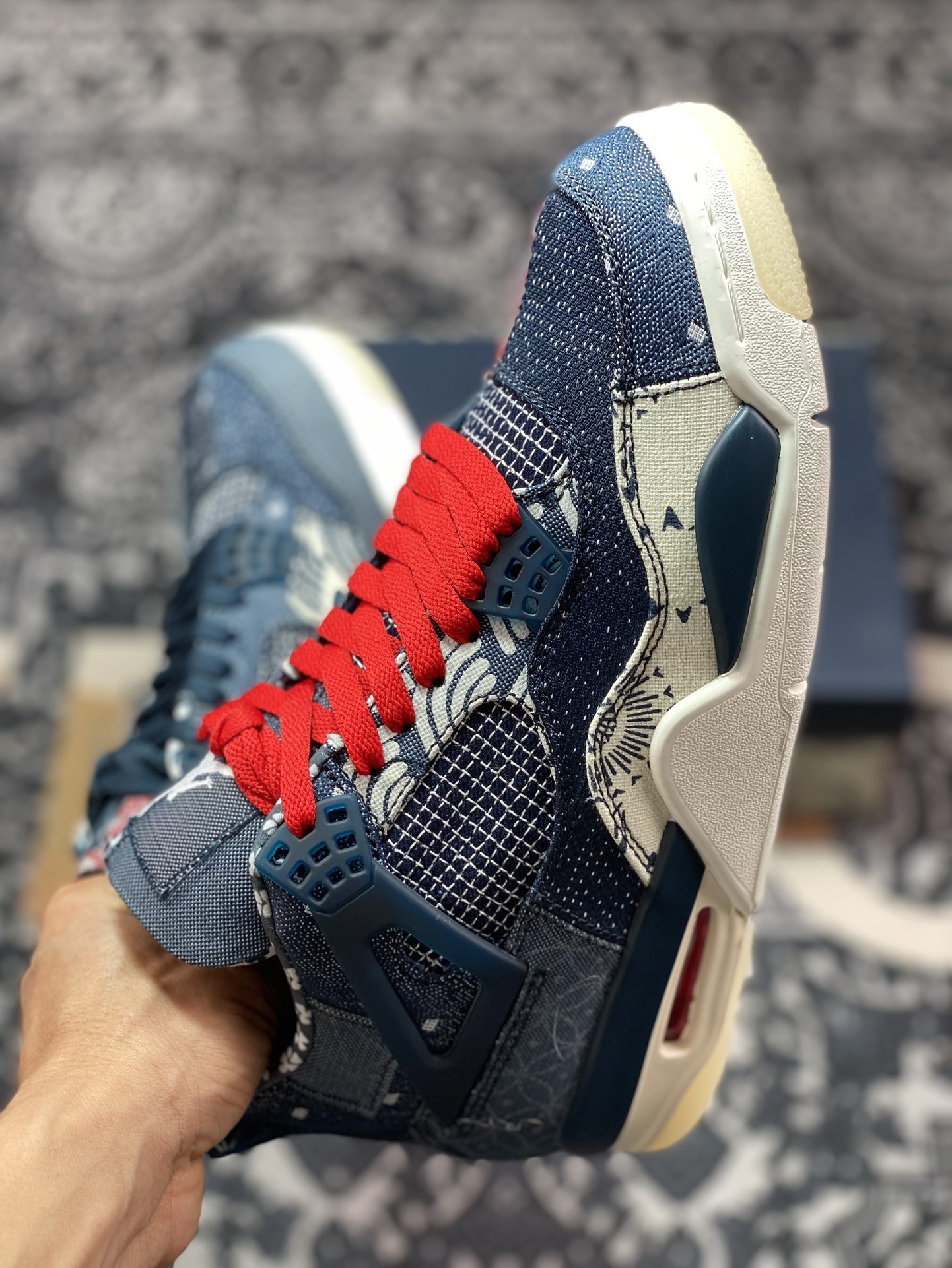 380 原装级别 PB纯原 Jordan Air Jordan 4 retro se ”deep ocean” 减震防滑耐磨 中帮 复古篮球鞋  CW0898-400