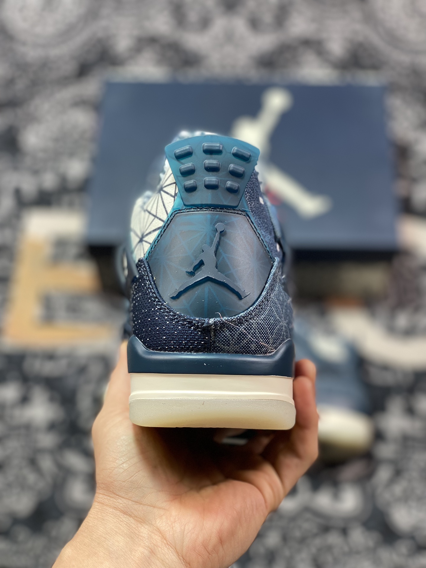 380 原装级别 PB纯原 Jordan Air Jordan 4 retro se ”deep ocean” 减震防滑耐磨 中帮 复古篮球鞋  CW0898-400