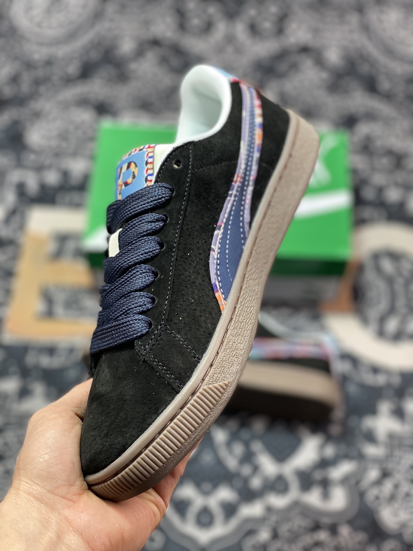 150  原厂级别 彪马 PUMA SUEDE BZ EMB 官方男女款龙年CNY限定休闲板鞋399021-01