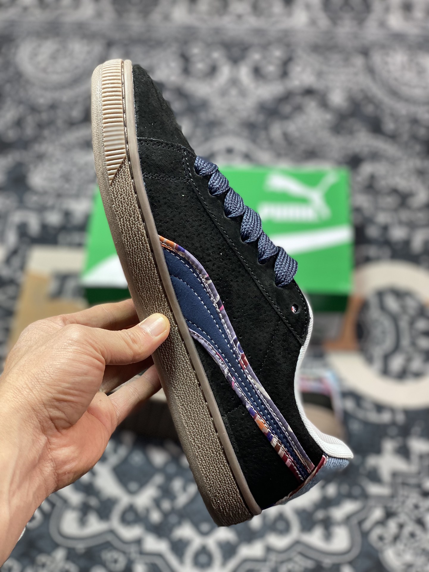 150  原厂级别 彪马 PUMA SUEDE BZ EMB 官方男女款龙年CNY限定休闲板鞋399021-01