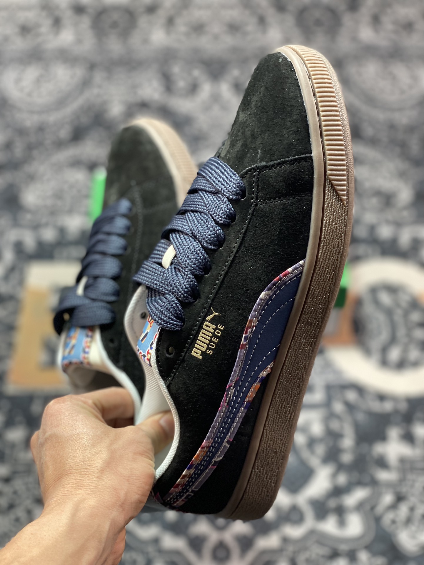 150  原厂级别 彪马 PUMA SUEDE BZ EMB 官方男女款龙年CNY限定休闲板鞋399021-01