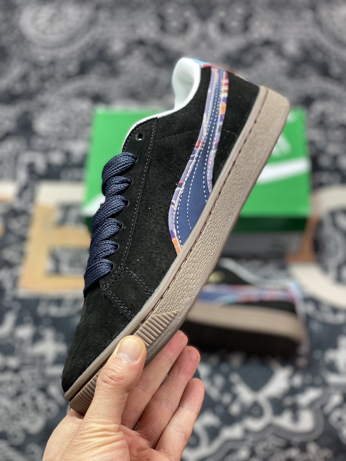 150  原厂级别 彪马 PUMA SUEDE BZ EMB 官方男女款龙年CNY限定休闲板鞋399021-01