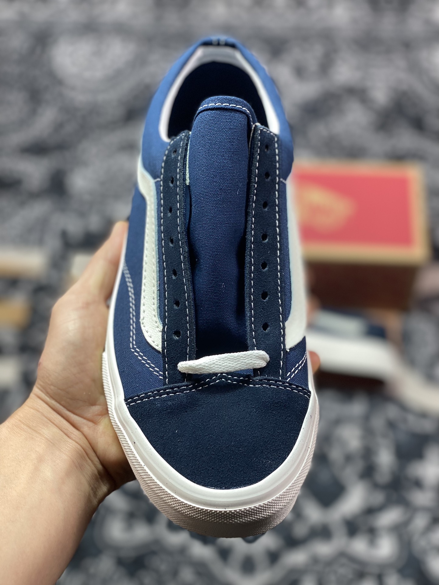 140  Pilgrim Surf+Supply x Vans Vault OG style 36 LX经典复古情侣低帮硫化休闲运动板鞋“短头拼色”