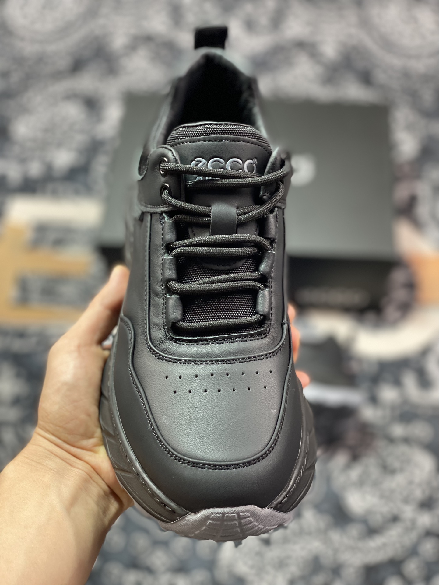 Original grade Ecco men's shoes 2024 spring new style sports shoes