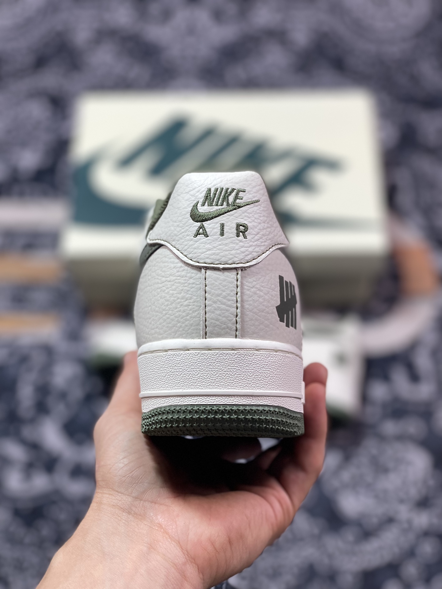 240 原装级别 Air Force 1 '07 Low 五道杠深绿反光  UN2395-521