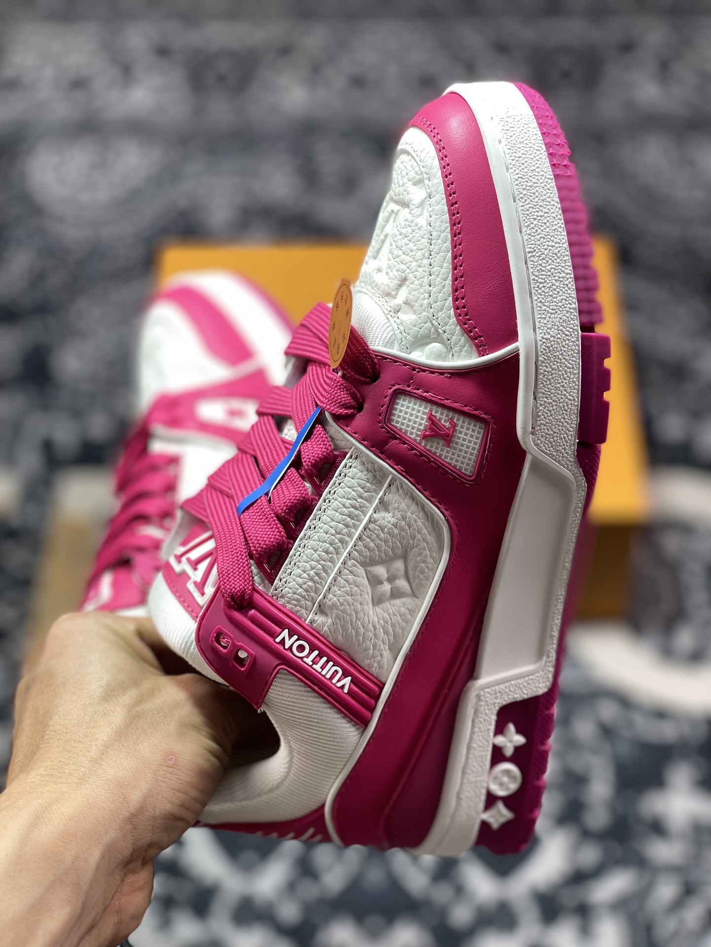D8700  路易威登Louis Vuitton Trainer Sneaker Low休闲运动文化百搭篮球板鞋