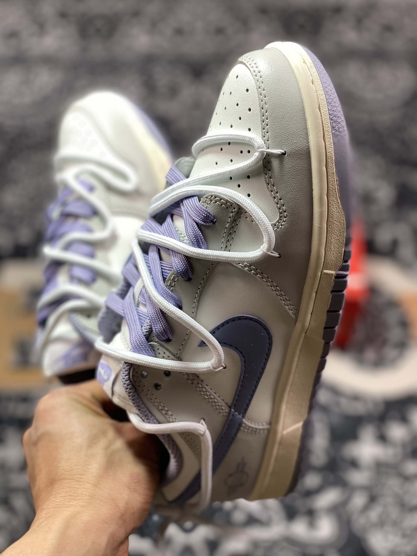 260 原厂级别 Nike SB Dunk Low 智慧果 紫岛星际 DD1503-500