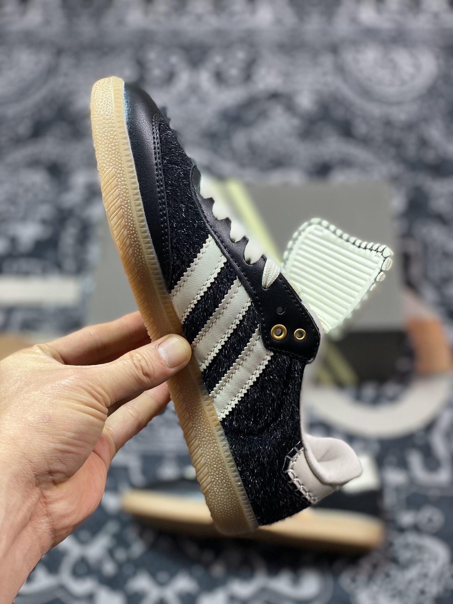 Original factory level Originals Wb Pony Tonal Samba Samba series gentleman German training football style all-match low-top casual sports shoes IE0580