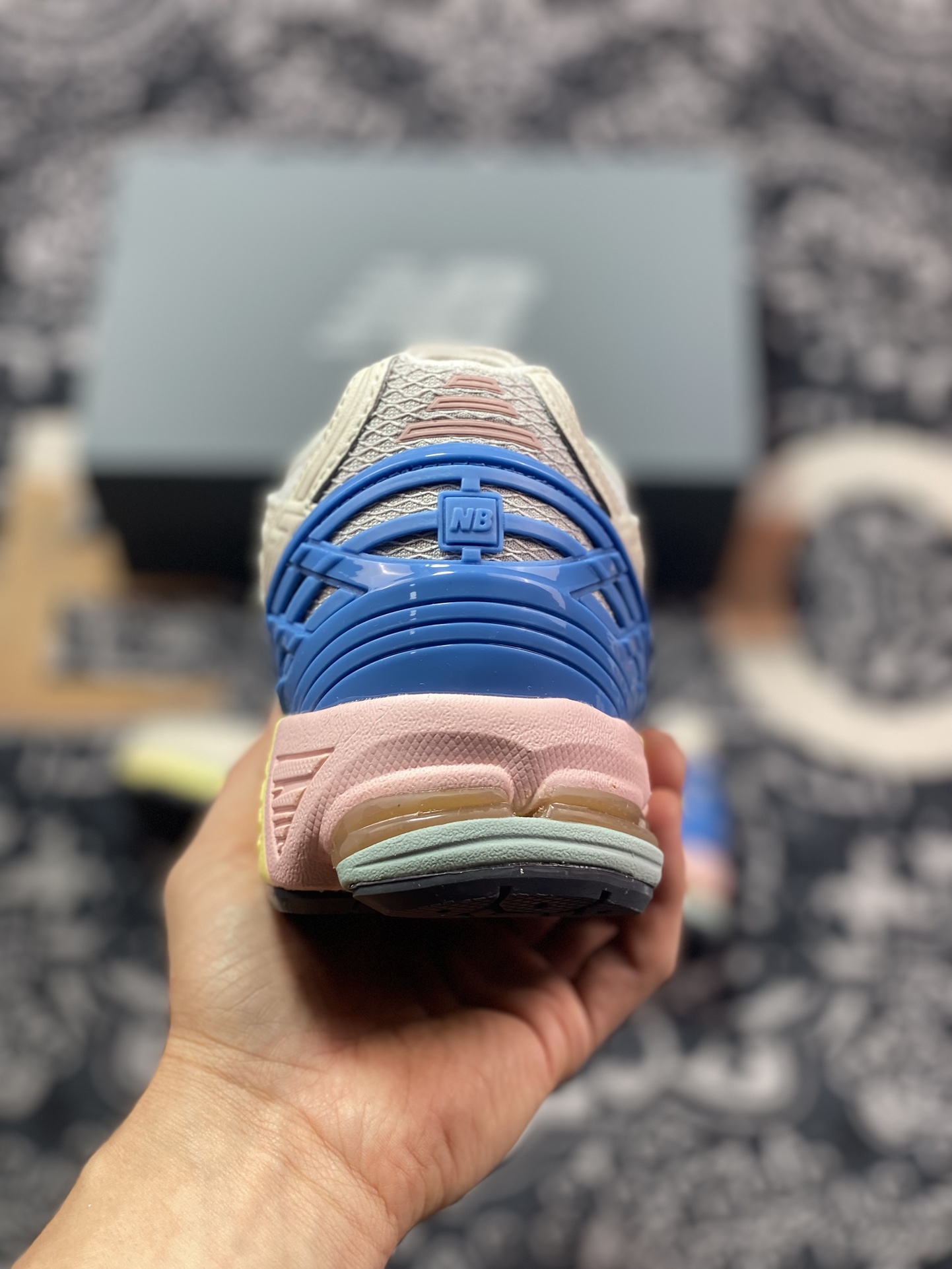 240  新百伦New Balance M1906U系列低帮复古老爹风休闲运动慢跑鞋“米灰黄彩”M1906NC