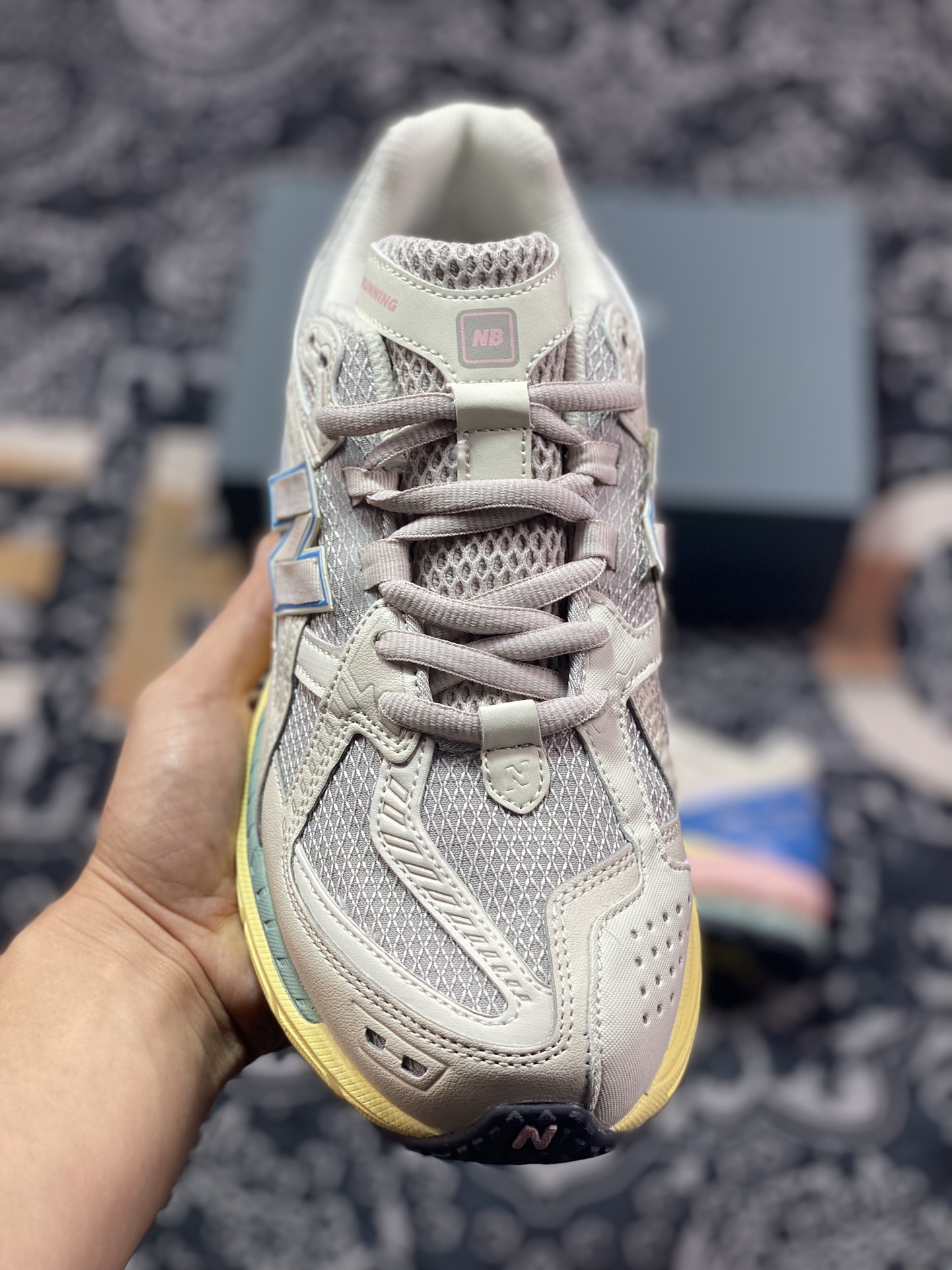 240  新百伦New Balance M1906U系列低帮复古老爹风休闲运动慢跑鞋“米灰黄彩”M1906NC