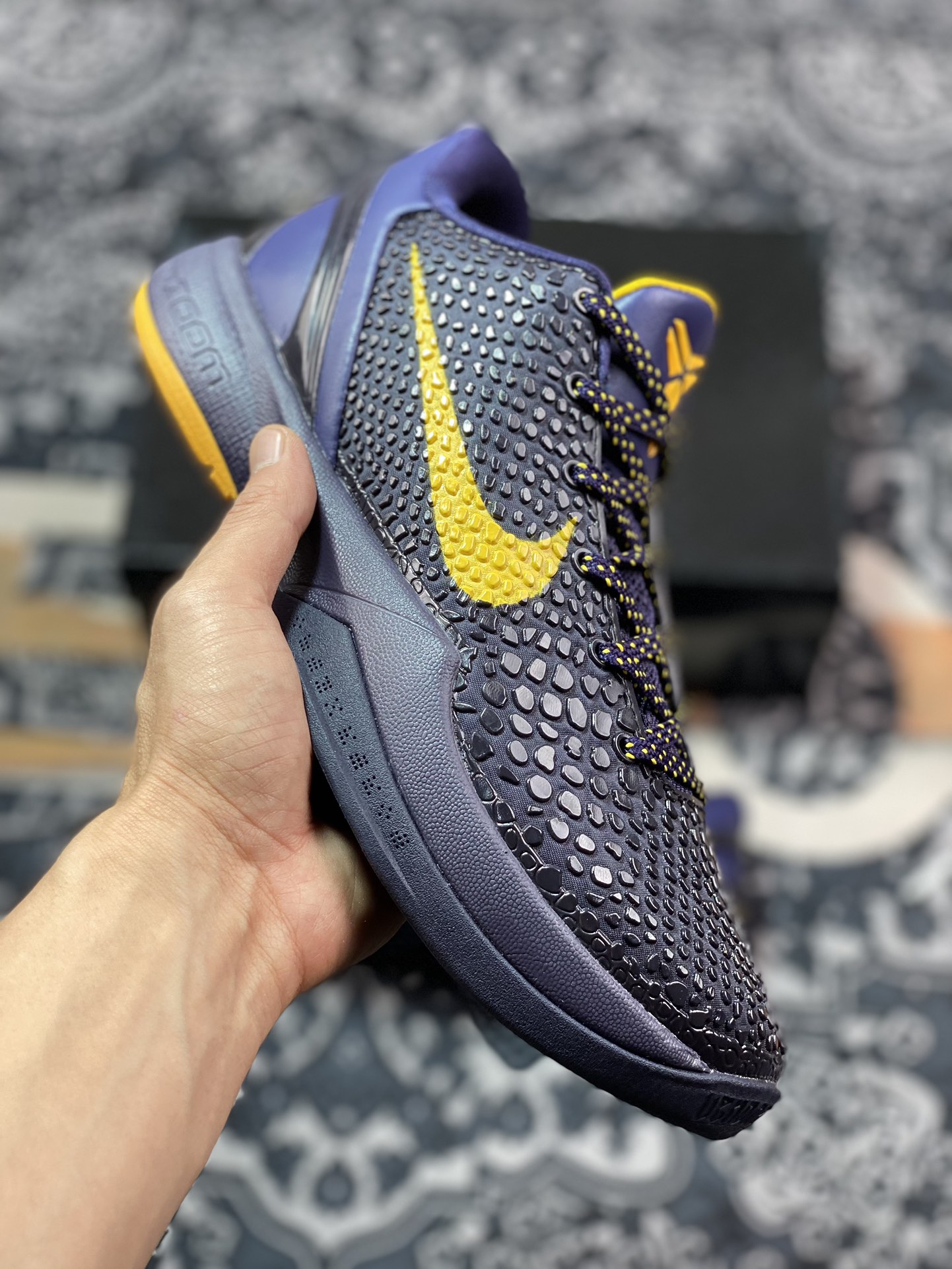 500 优选 原装级别 NK Zoom Kobe 6 科比六代实战篮球鞋 429659-501