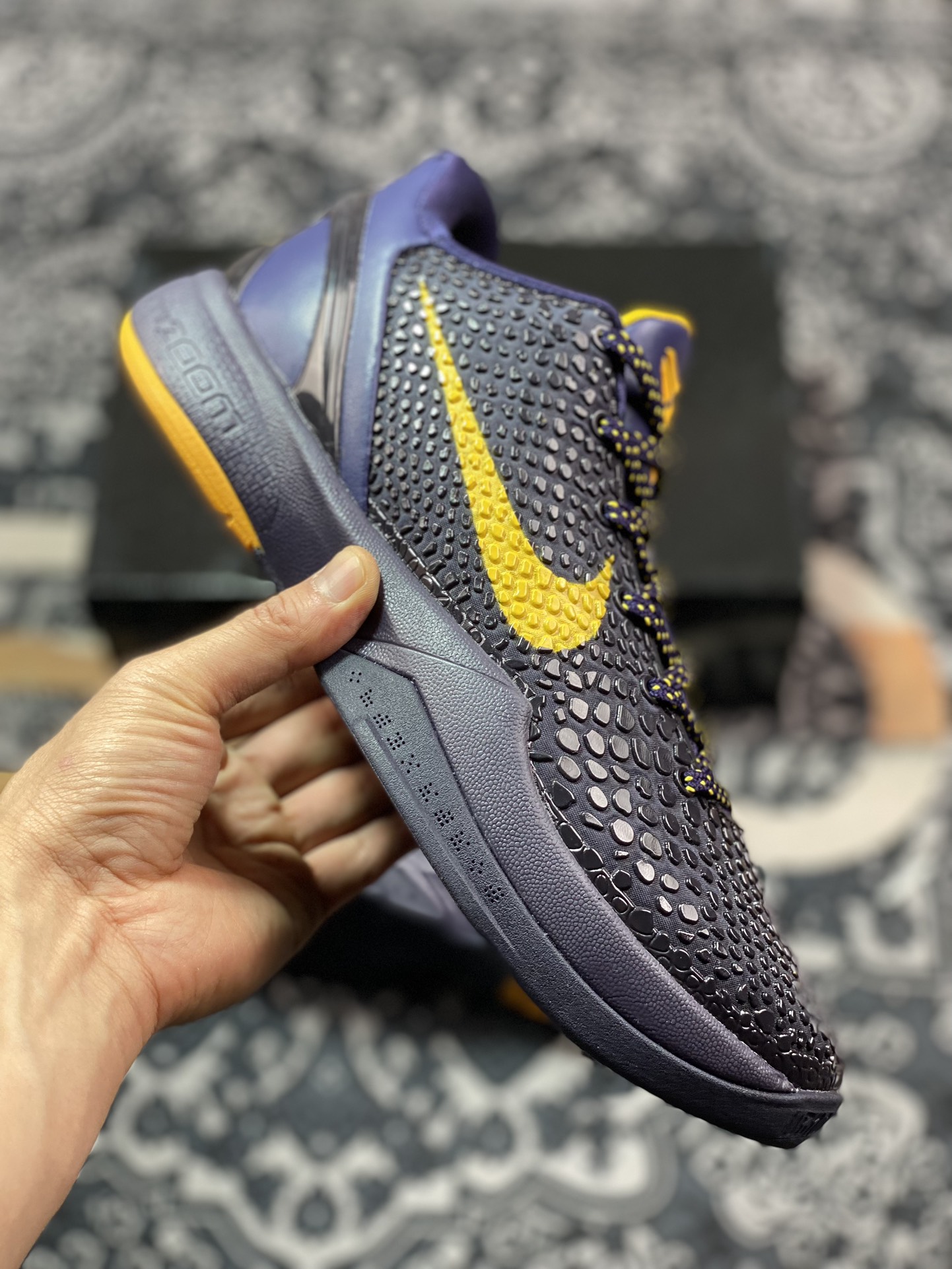 500 优选 原装级别 NK Zoom Kobe 6 科比六代实战篮球鞋 429659-501