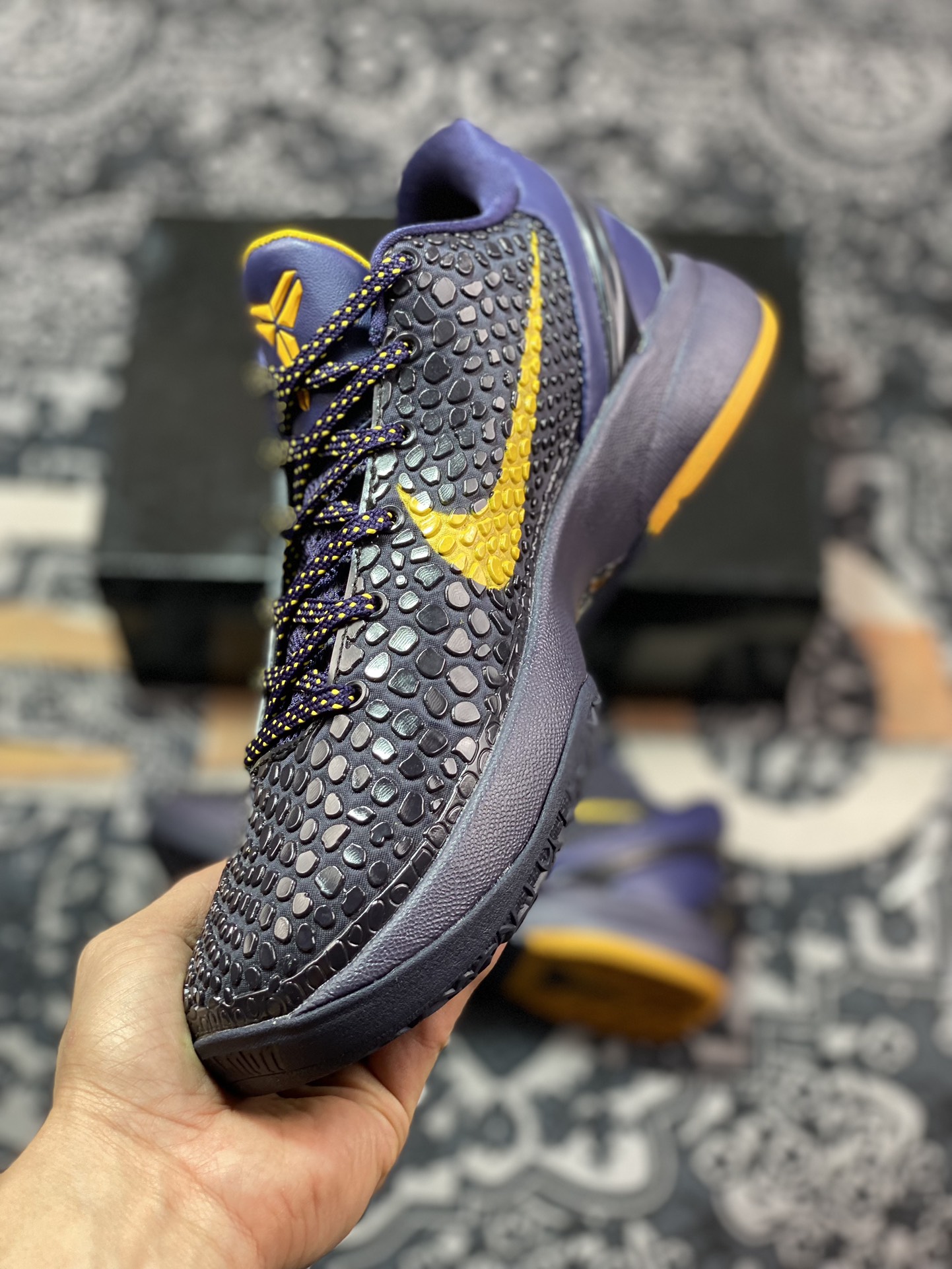 500 优选 原装级别 NK Zoom Kobe 6 科比六代实战篮球鞋 429659-501