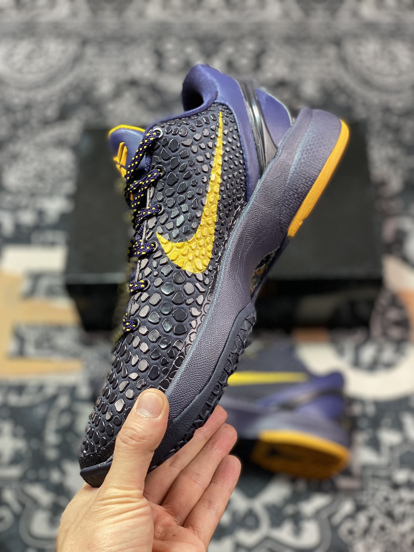 500 优选 原装级别 NK Zoom Kobe 6 科比六代实战篮球鞋 429659-501