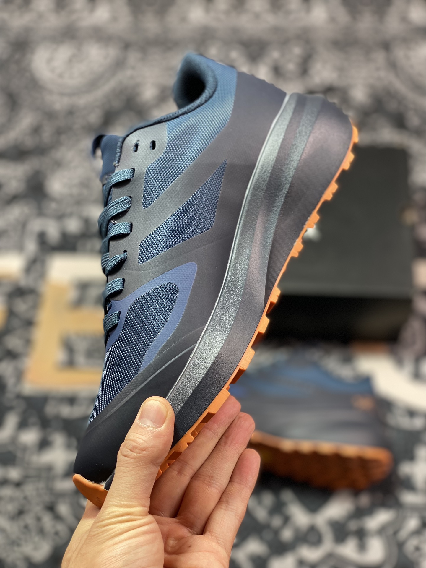 280 Arc'teryx Norvan LD 3 GTX Trail 北温哥华三代跑鞋“蓝橙LOGO”