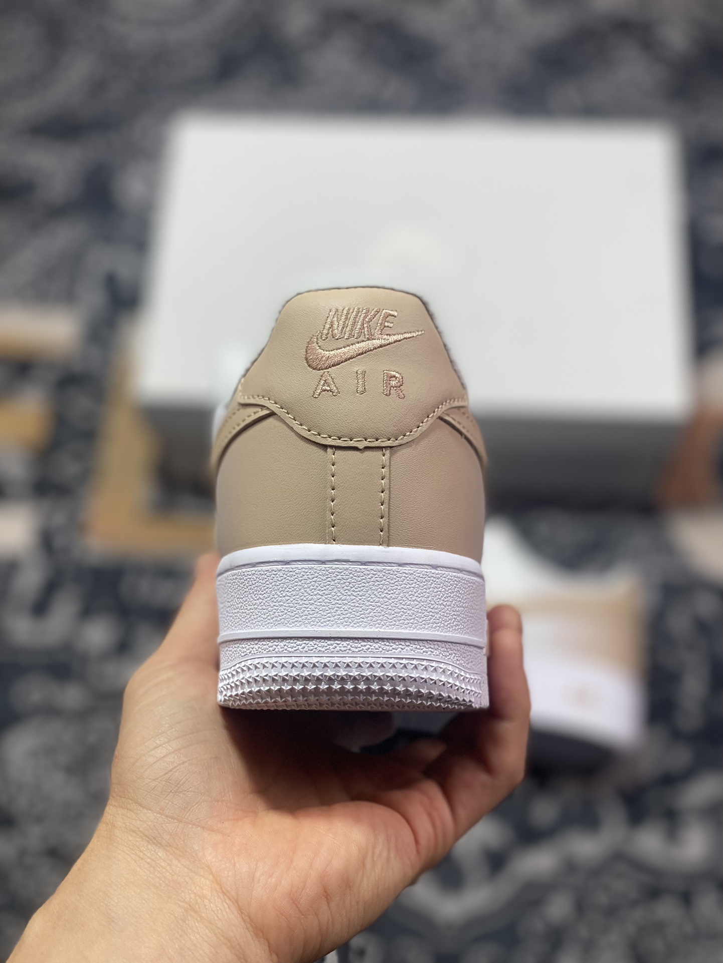 220 耐克Nike Air Force 1’07 Low"White/Sand"空军一号板鞋“皮革白沙黄渐变”FN0366-104