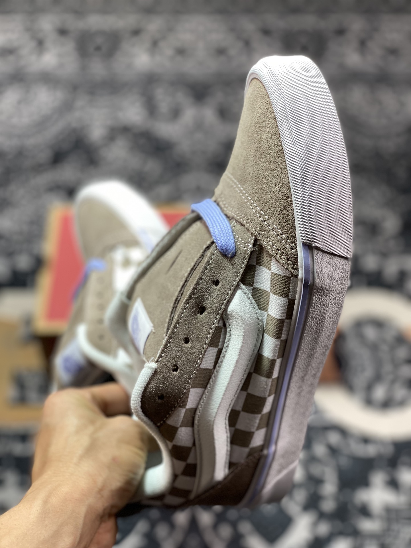 140 Vans Classics Knu Skool 浅棕香芋紫