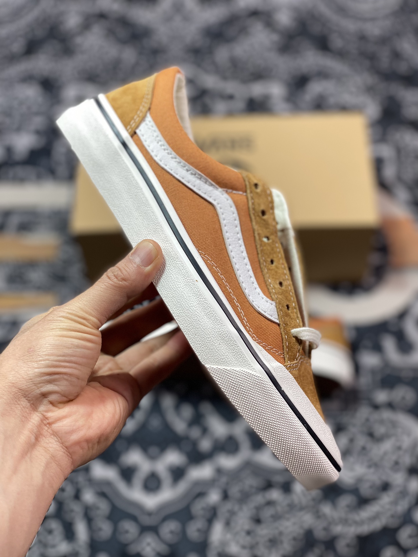 150 Vans Premium 高阶支线包头系列 Vans Old Skool Reissue 136 范斯官方  VN000MT6BKQ