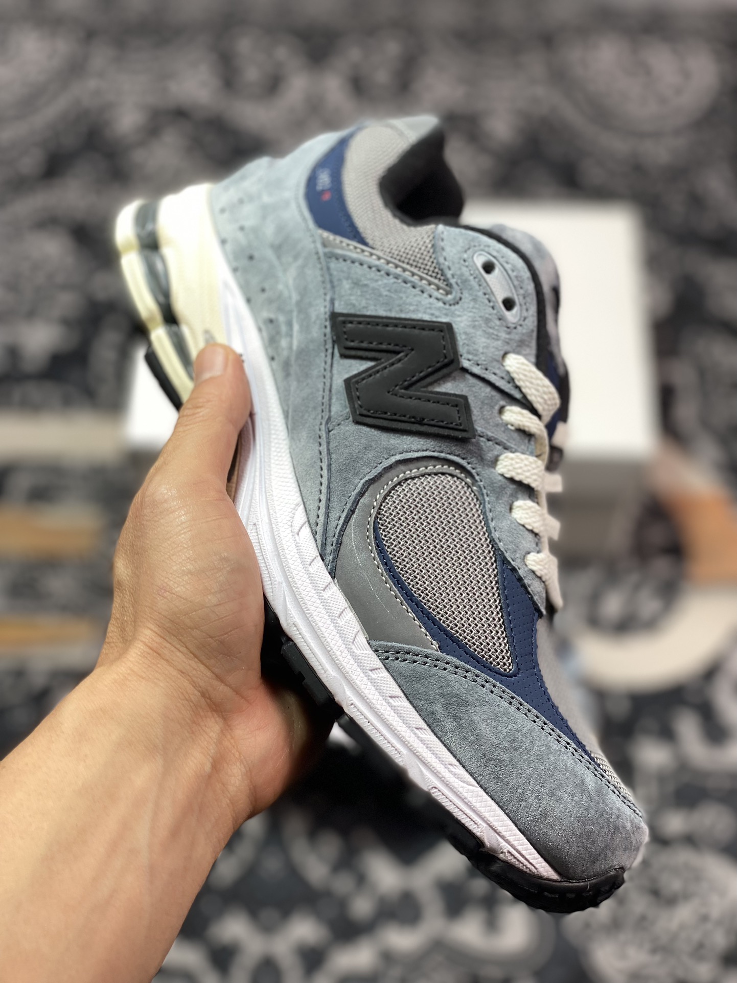 260 NB新百伦New Balance 2002R”Grey”系列低帮复古慢跑鞋“藏青蓝黑”M2002RU2