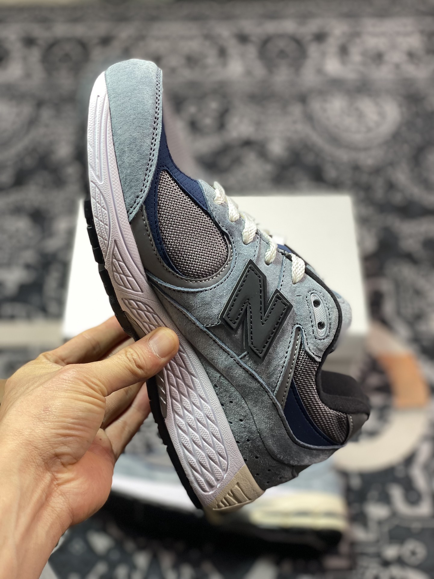 260 NB新百伦New Balance 2002R"Grey"系列低帮复古慢跑鞋“藏青蓝黑”M2002RU2