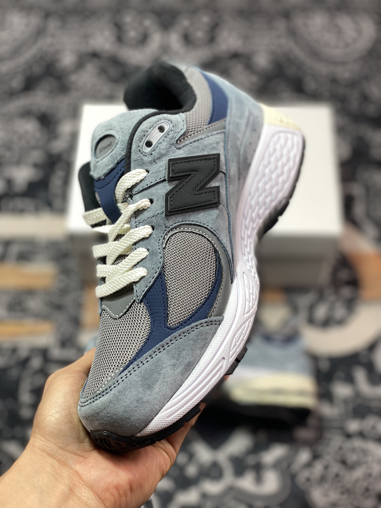 260 NB新百伦New Balance 2002R"Grey"系列低帮复古慢跑鞋“藏青蓝黑”M2002RU2