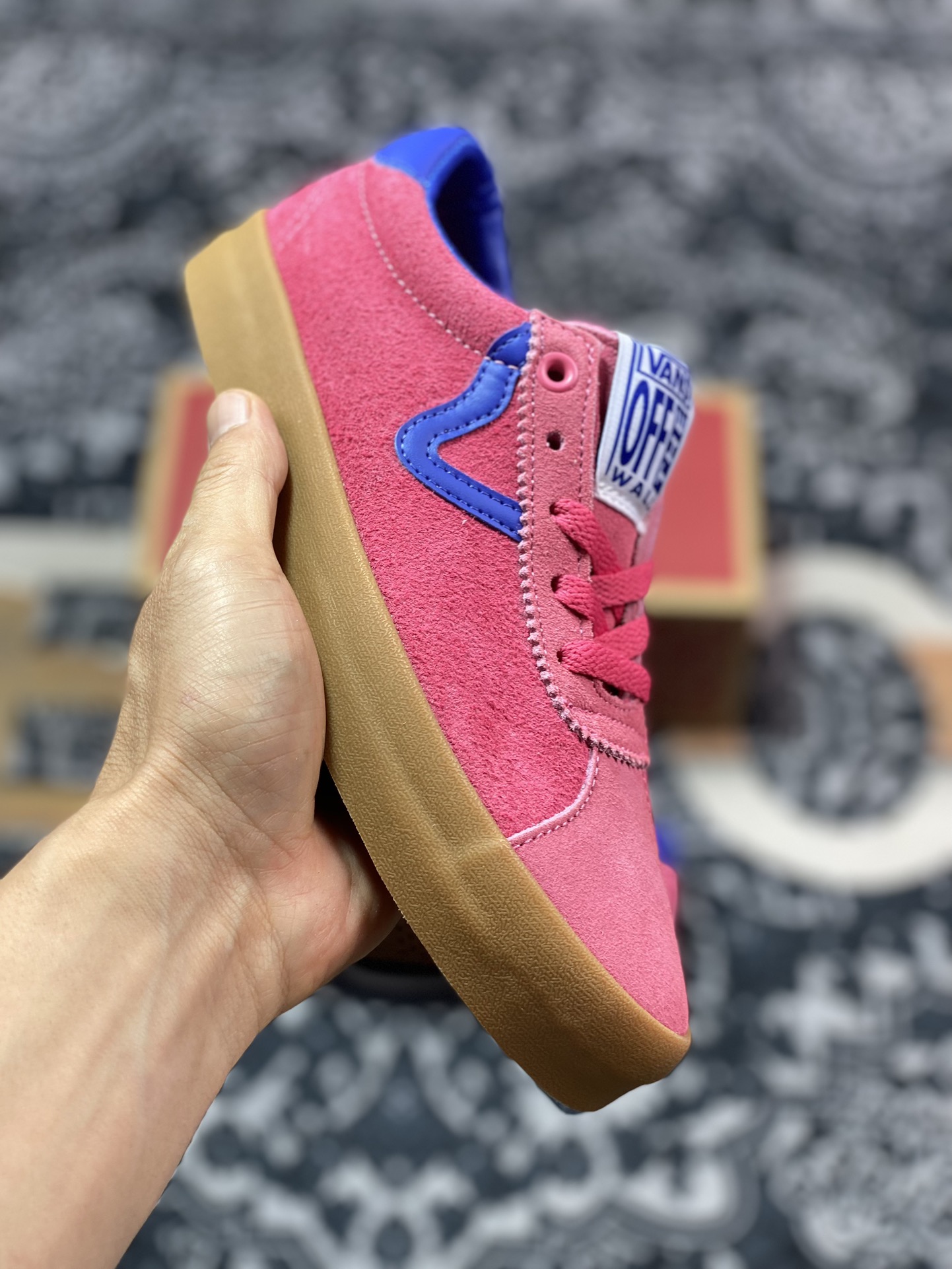 150 真标 Vans Vault Og Sport Low 火龙果 全麂皮复古低帮帆布硫化鞋 VN000CQRCHL