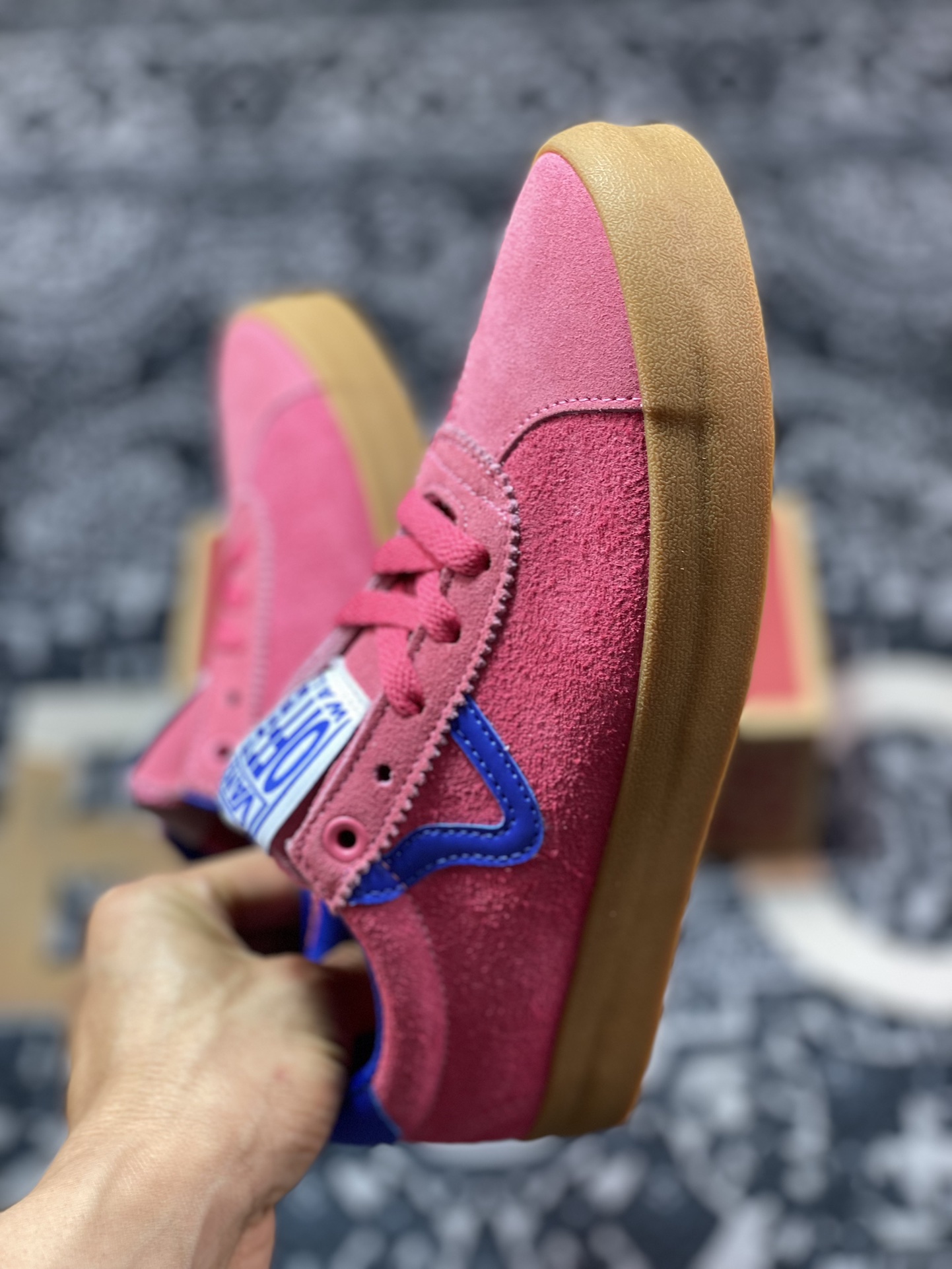 150 真标 Vans Vault Og Sport Low 火龙果 全麂皮复古低帮帆布硫化鞋 VN000CQRCHL