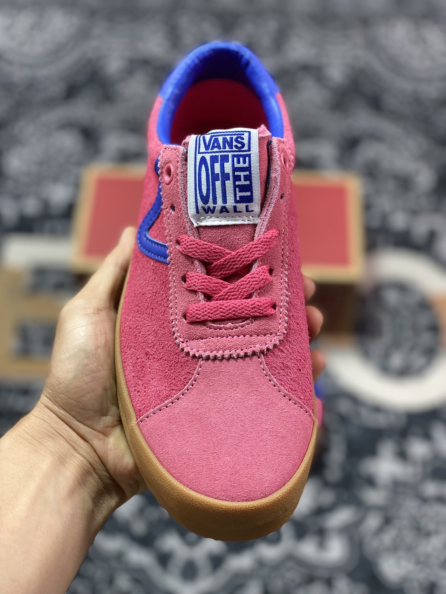 150 真标 Vans Vault Og Sport Low 火龙果 全麂皮复古低帮帆布硫化鞋 VN000CQRCHL