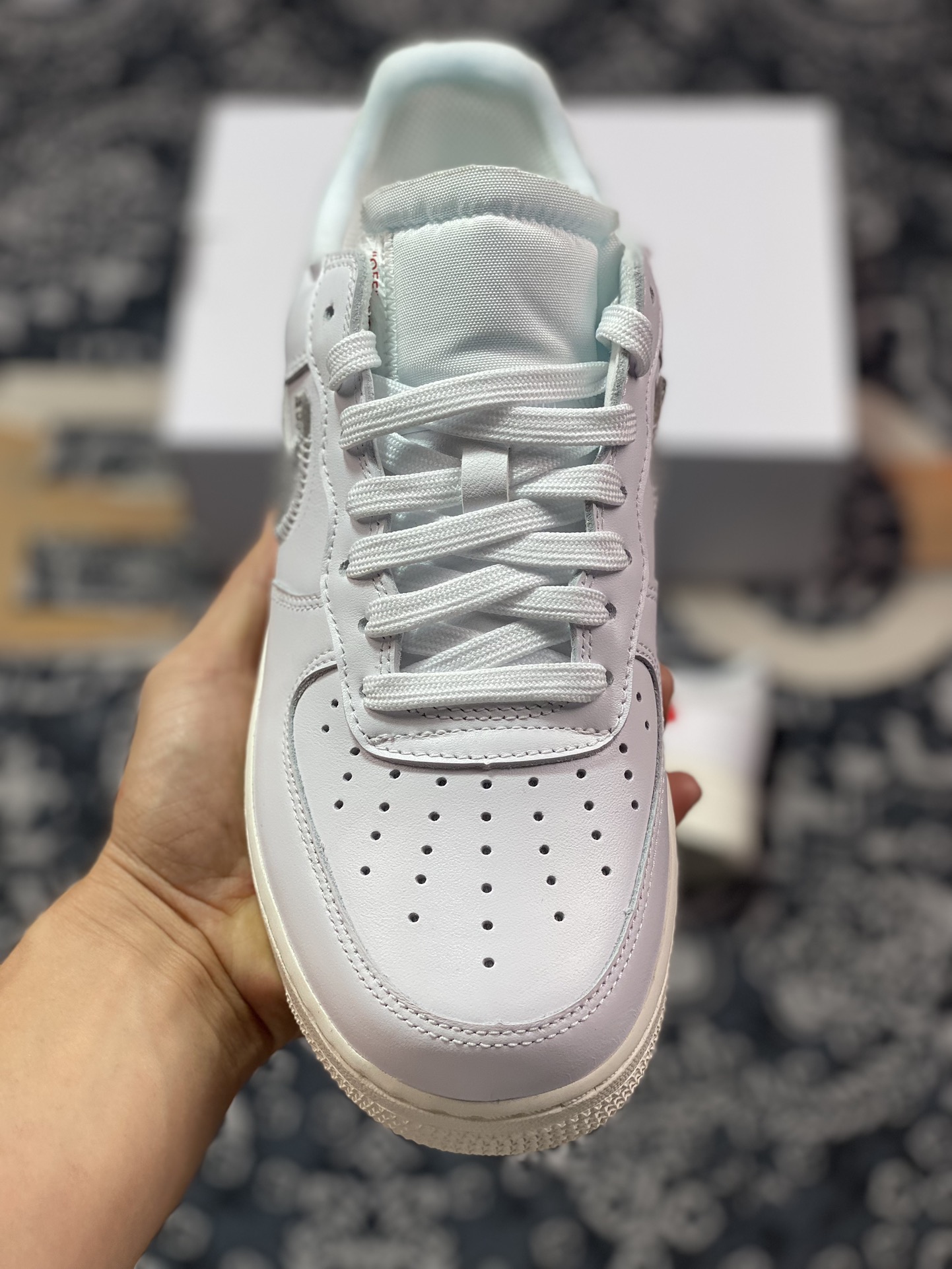 320 VIRGIL ABLOH设计师独立品牌Off-White x Nike Air Force 1'07 Low"White AF100"空军一号板鞋“OW白银钩”AO4297-100