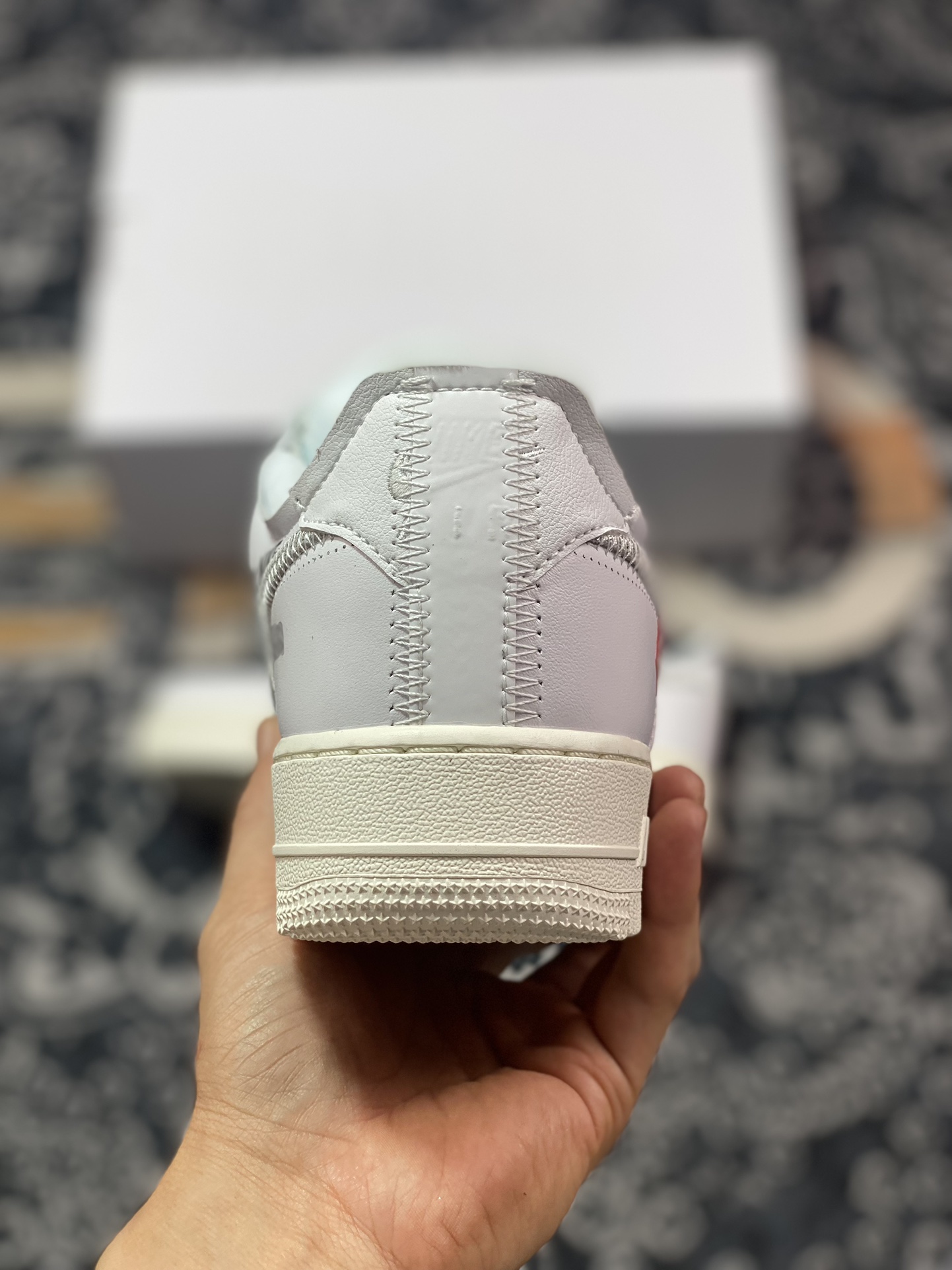 320 VIRGIL ABLOH设计师独立品牌Off-White x Nike Air Force 1'07 Low"White AF100"空军一号板鞋“OW白银钩”AO4297-100