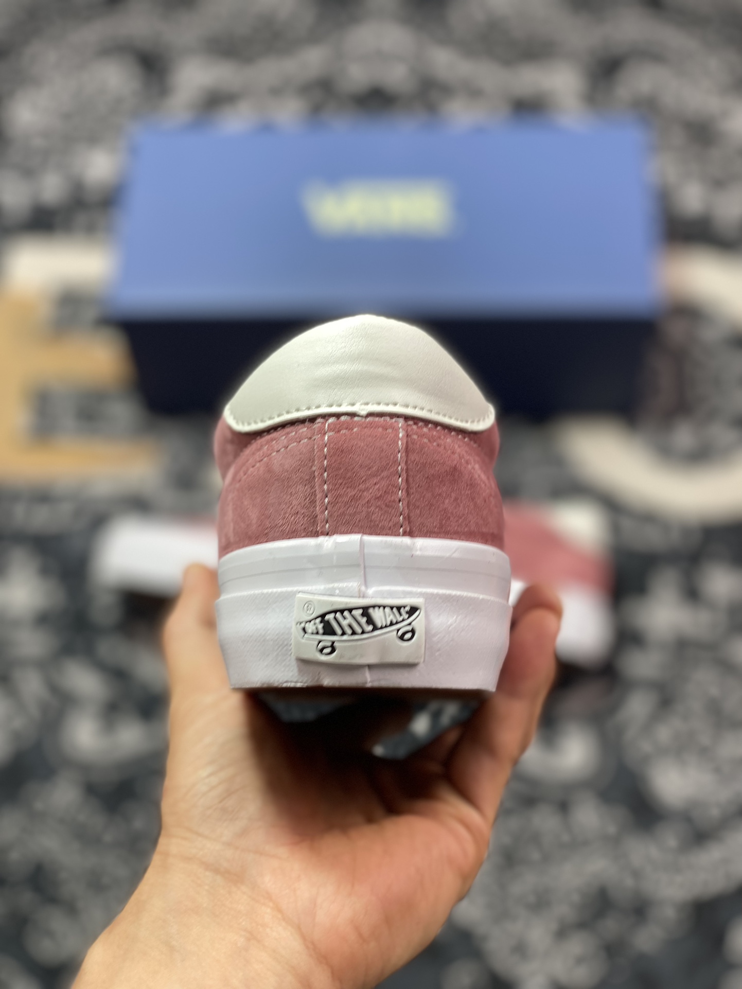 150 范斯Vans Sport 73 LX"Rose Pink/White"运动73高阶系列板鞋“麂皮玫粉白小浪LOGO”VN000CBOV7